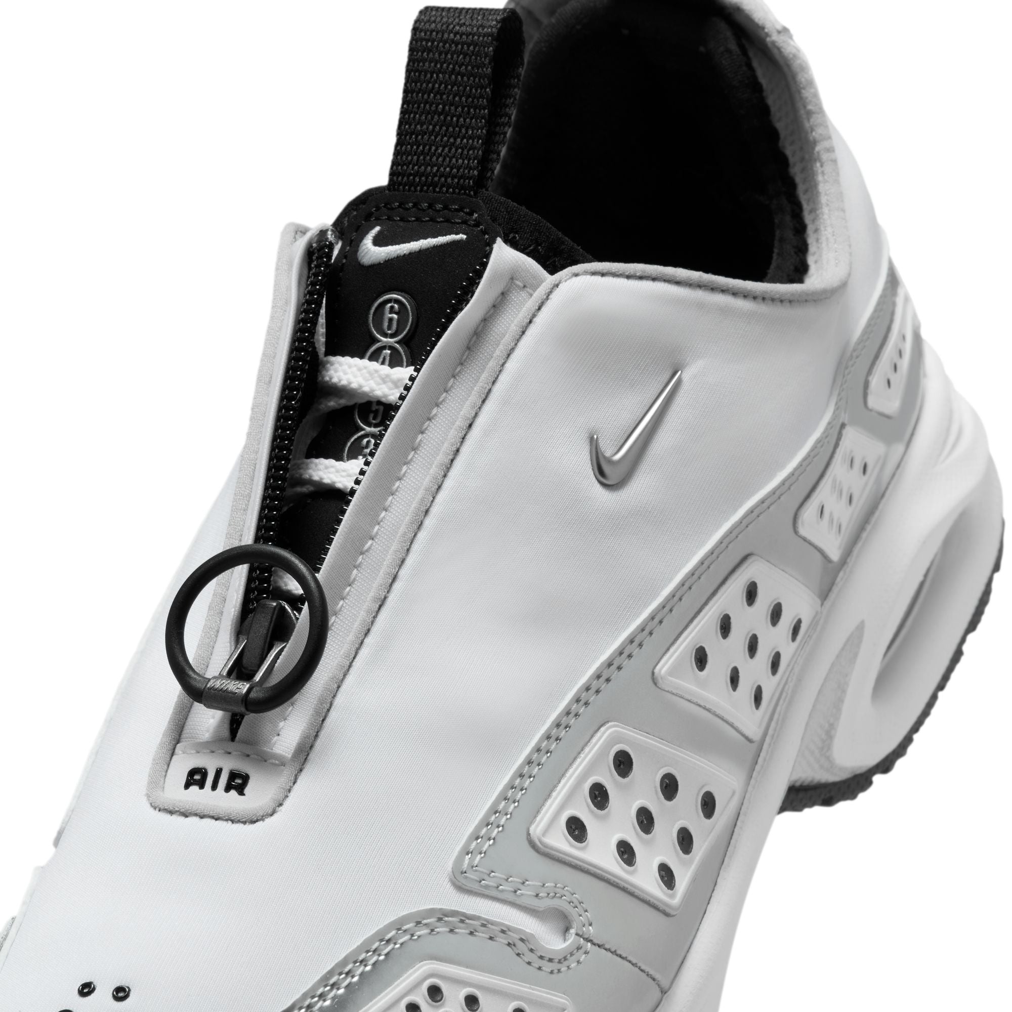 Womens Nike Air Max SNDR 'White/Metallic Silver-Black'