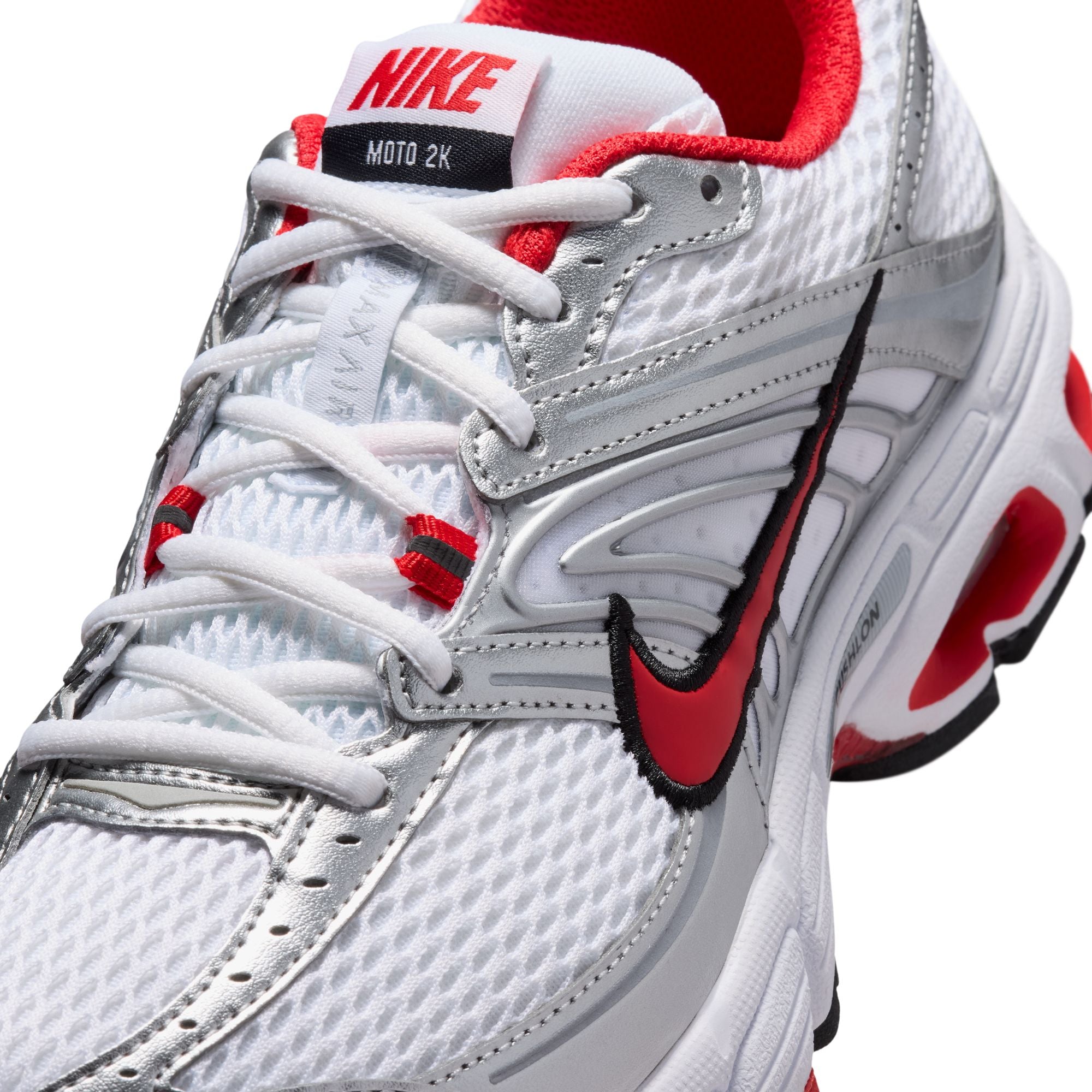 Womens Nike Air Max Moto 2K 'White/University Red'