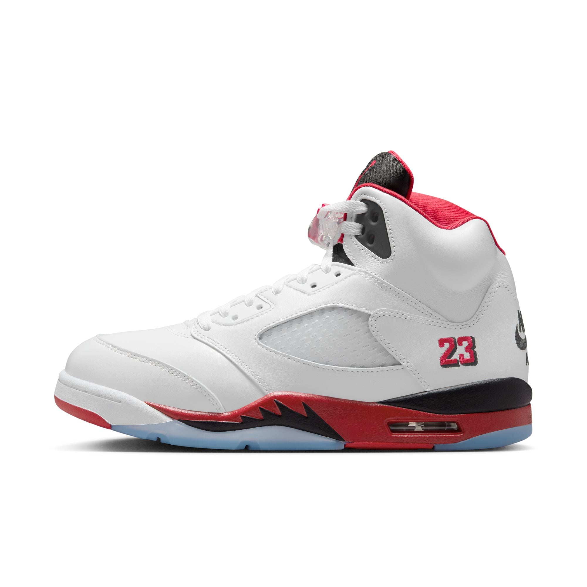 Air Jordan 5 Fire Red 'Black Tongue'