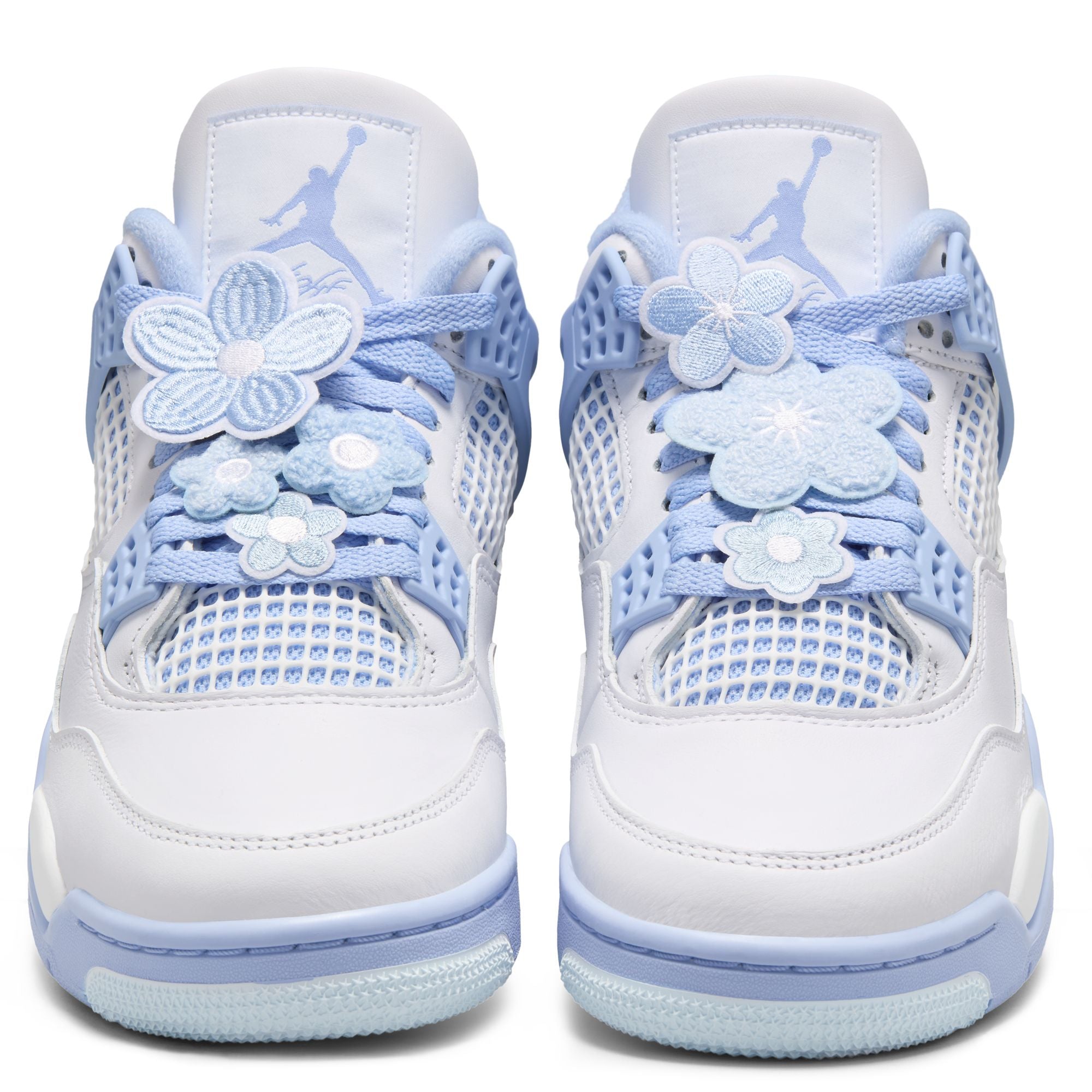 Womens Air Jordan 4 Retro 'Aluminum Blue'