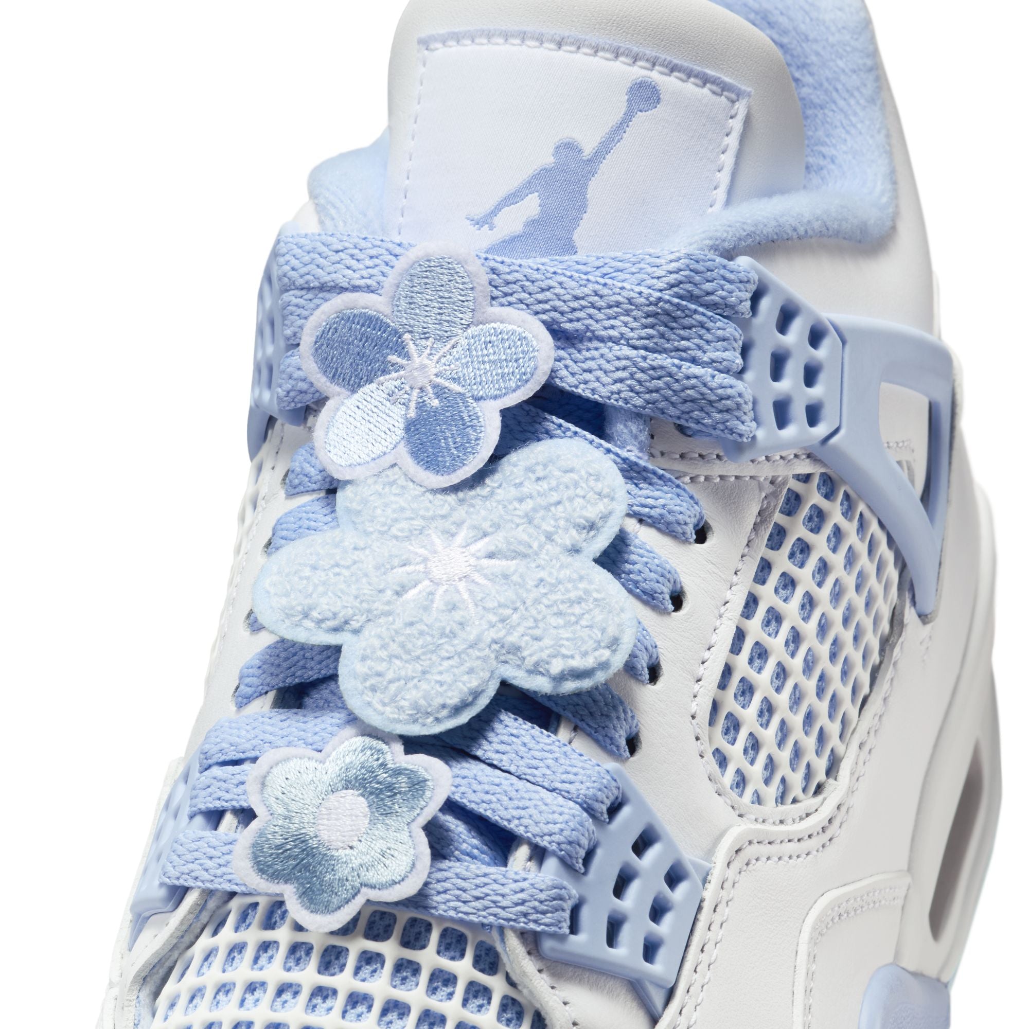Womens Air Jordan 4 Retro 'Aluminum Blue'
