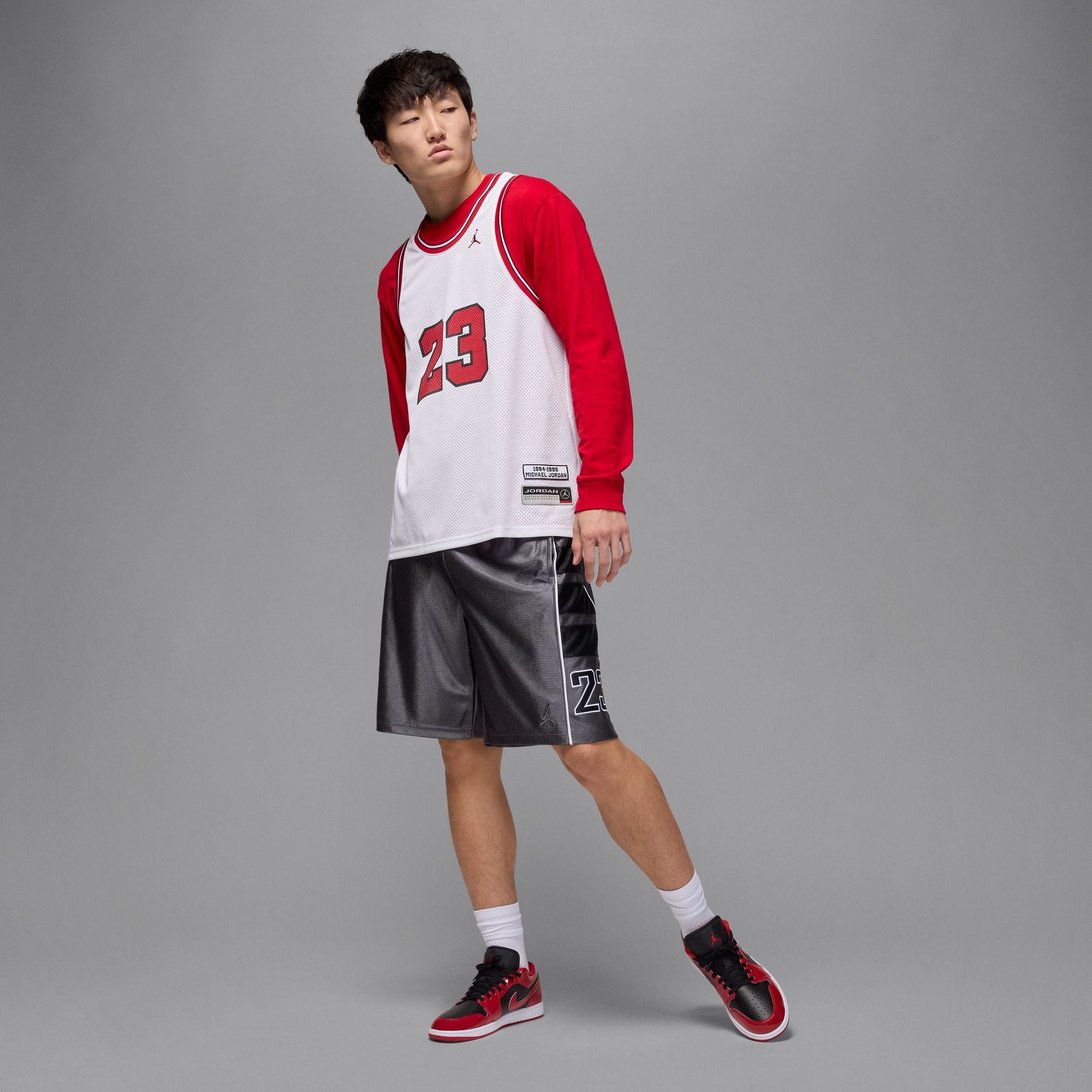Air Jordan 1 Low SE 'Black/Varsity Red'
