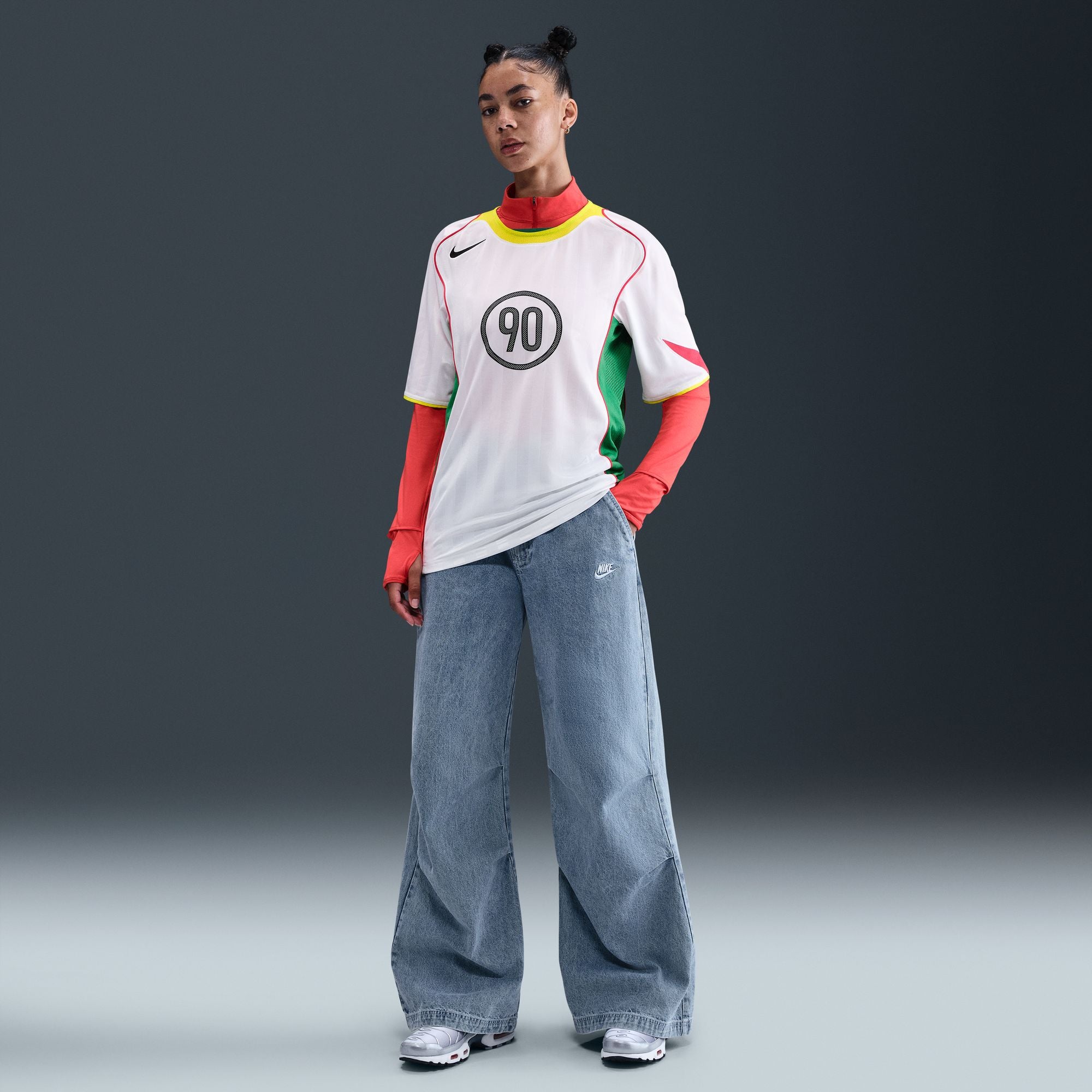 Nike Total 90 Dri-FIT Soccer Jersey 'White'