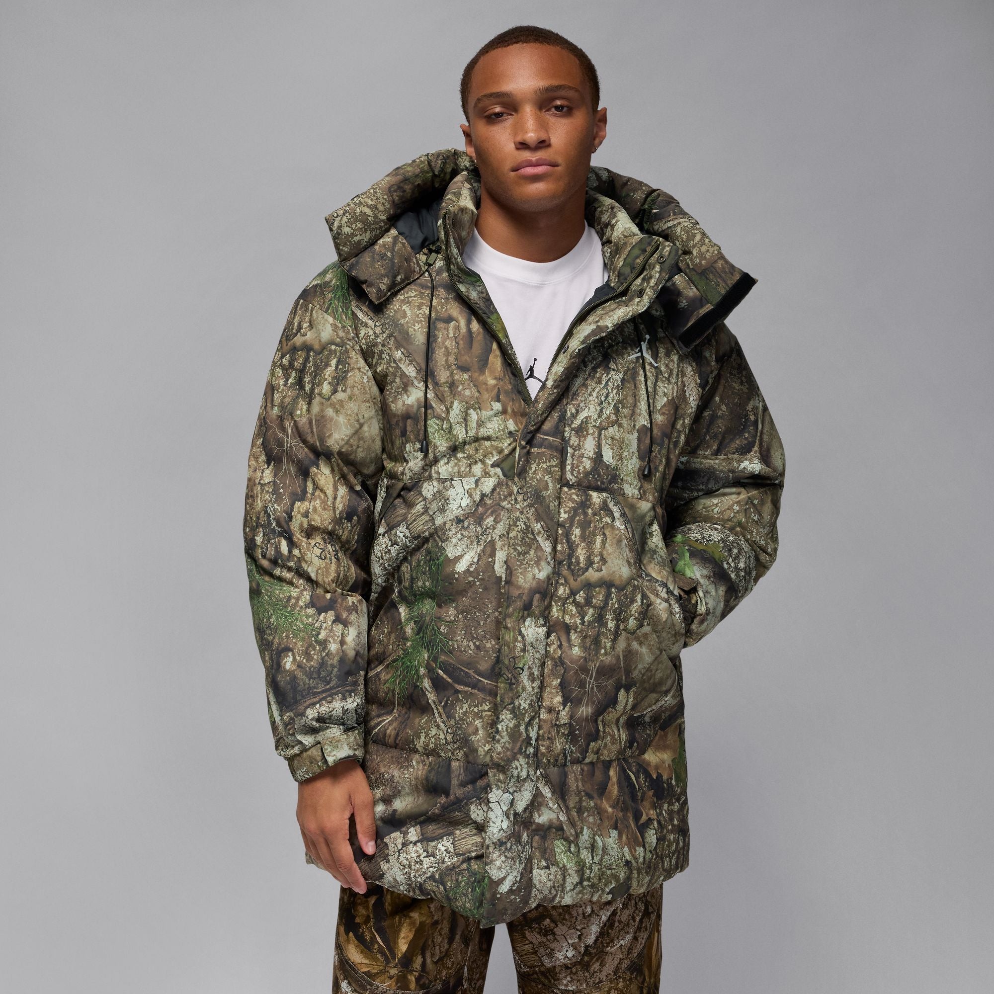 Jordan Therma-FIT Down Parka 'Medium Olive'