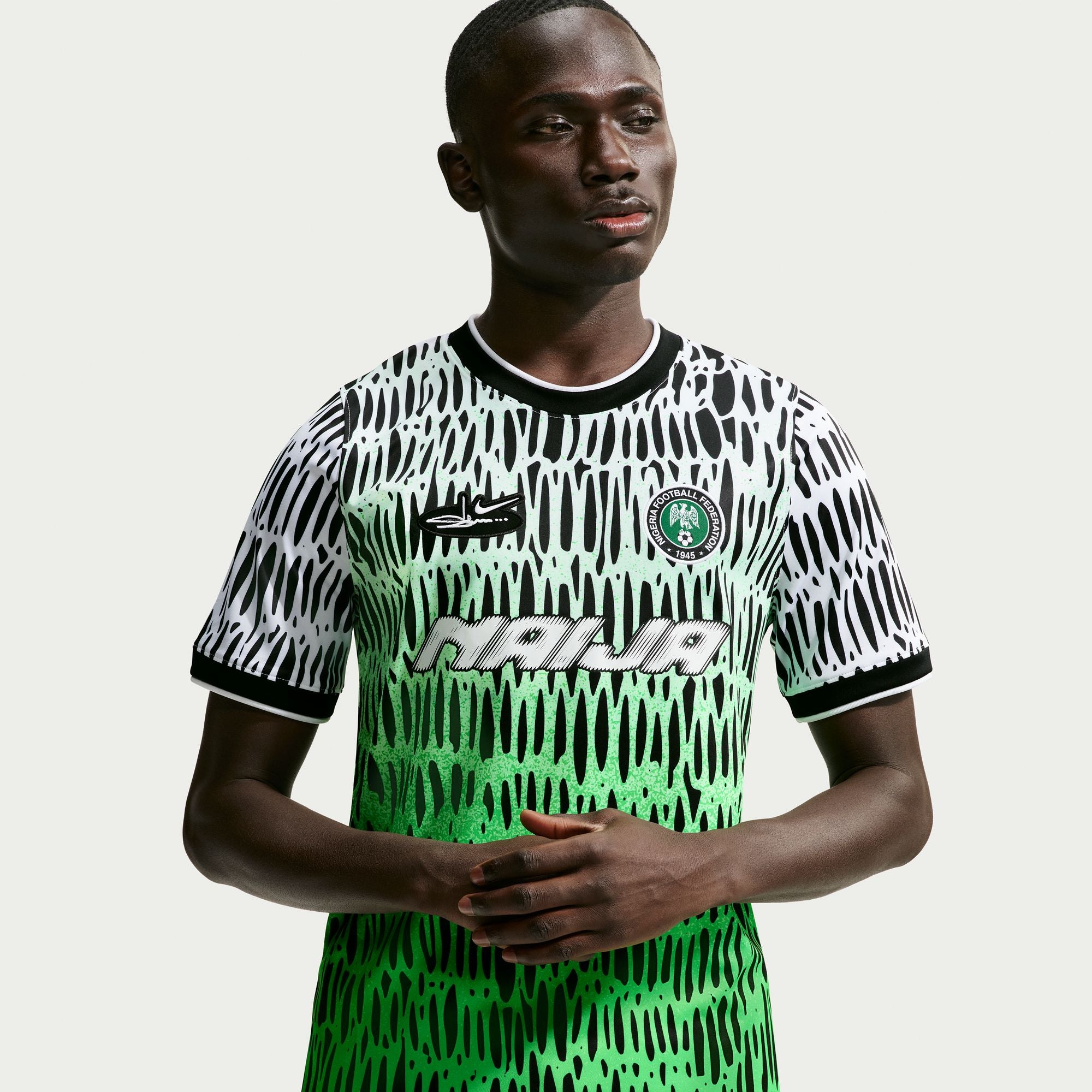 Nike x Nigeria x Slawn Academy Pro Short-Sleeve Soccer Jersey