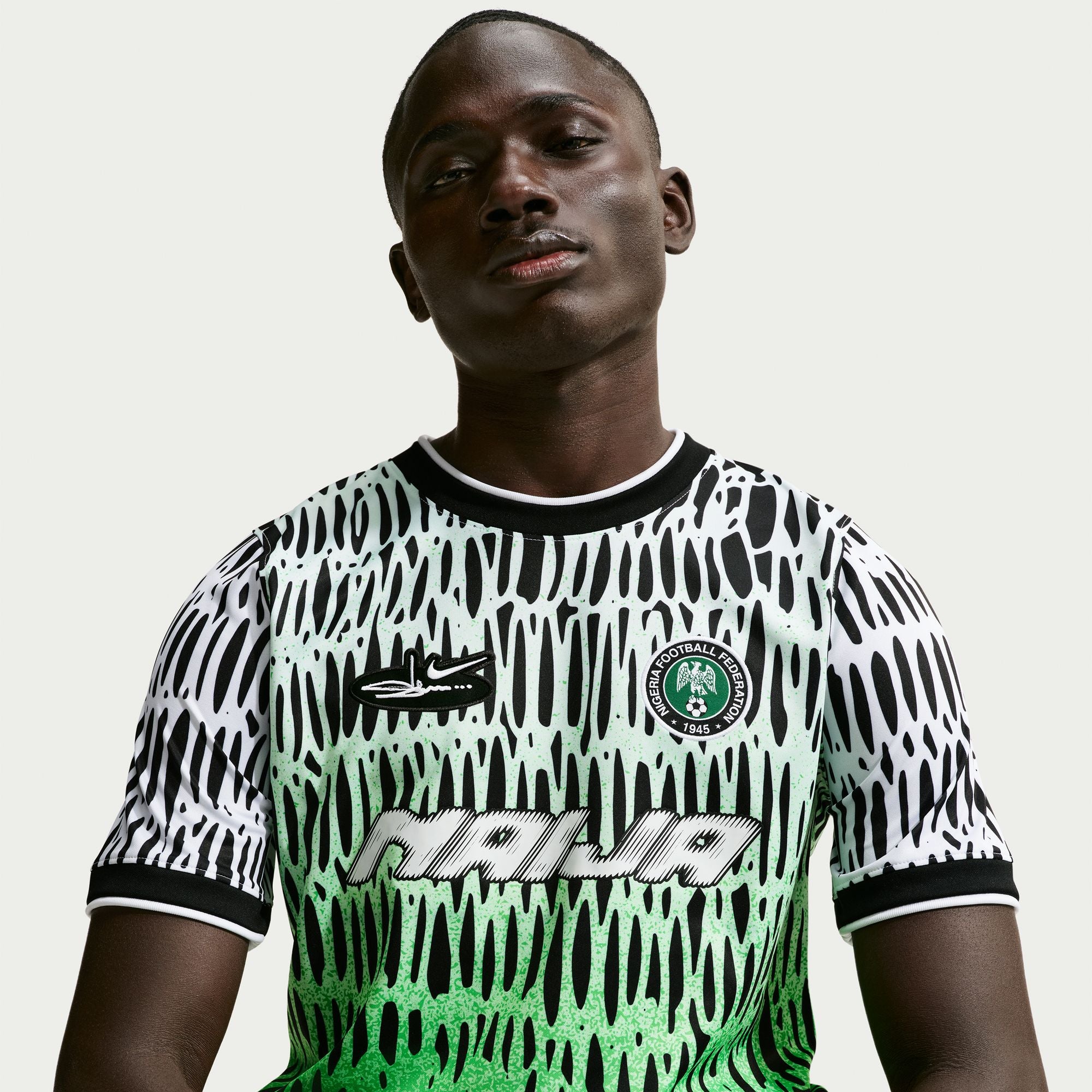 Nike x Nigeria x Slawn Academy Pro Short-Sleeve Soccer Jersey