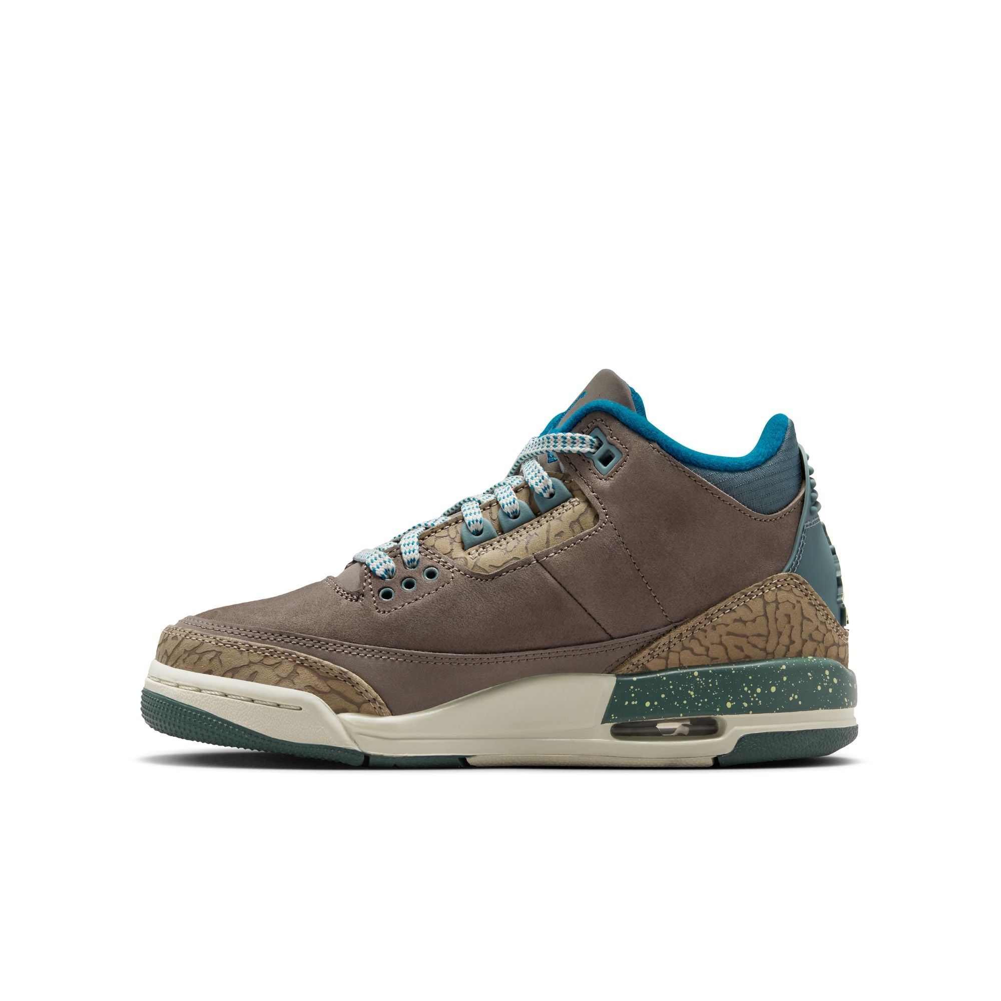 Youth Air Jordan 3 Retro 'Olive Grey'