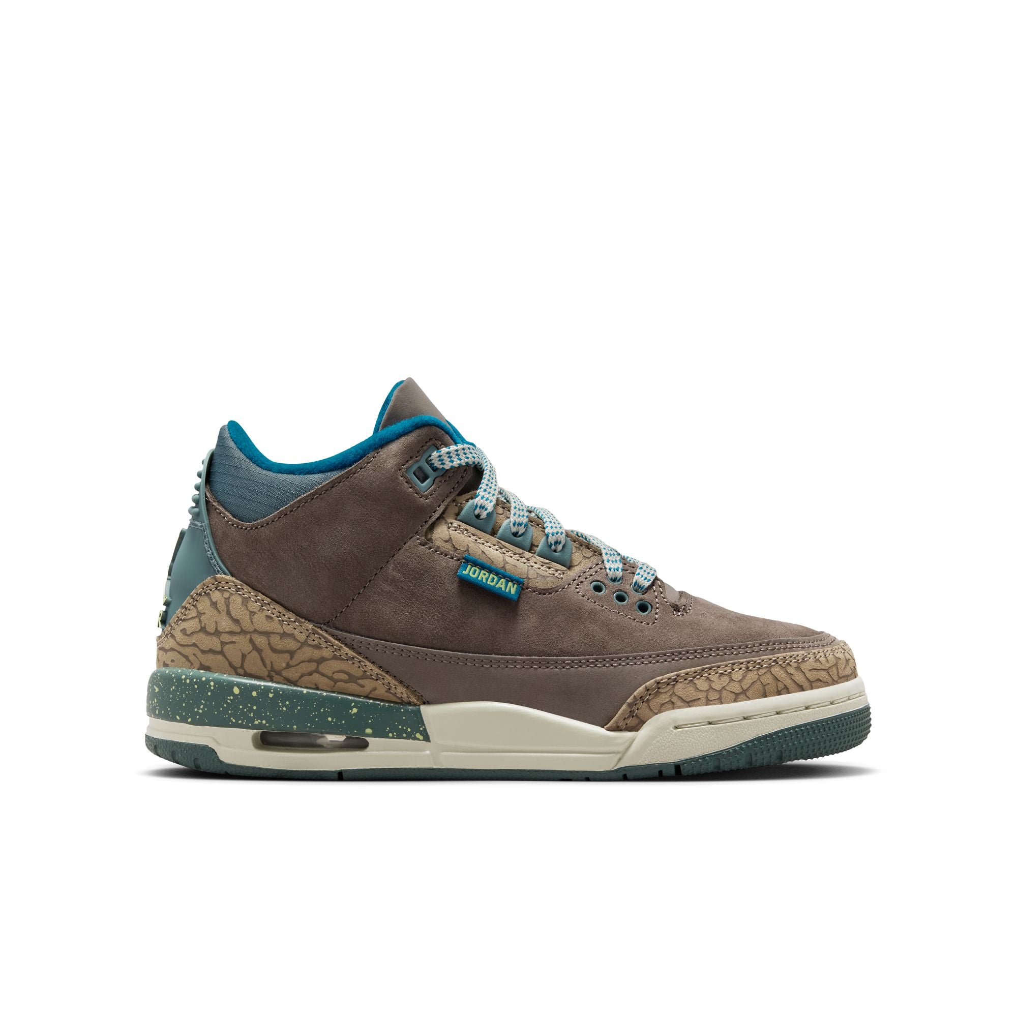 Youth Air Jordan 3 Retro 'Olive Grey'