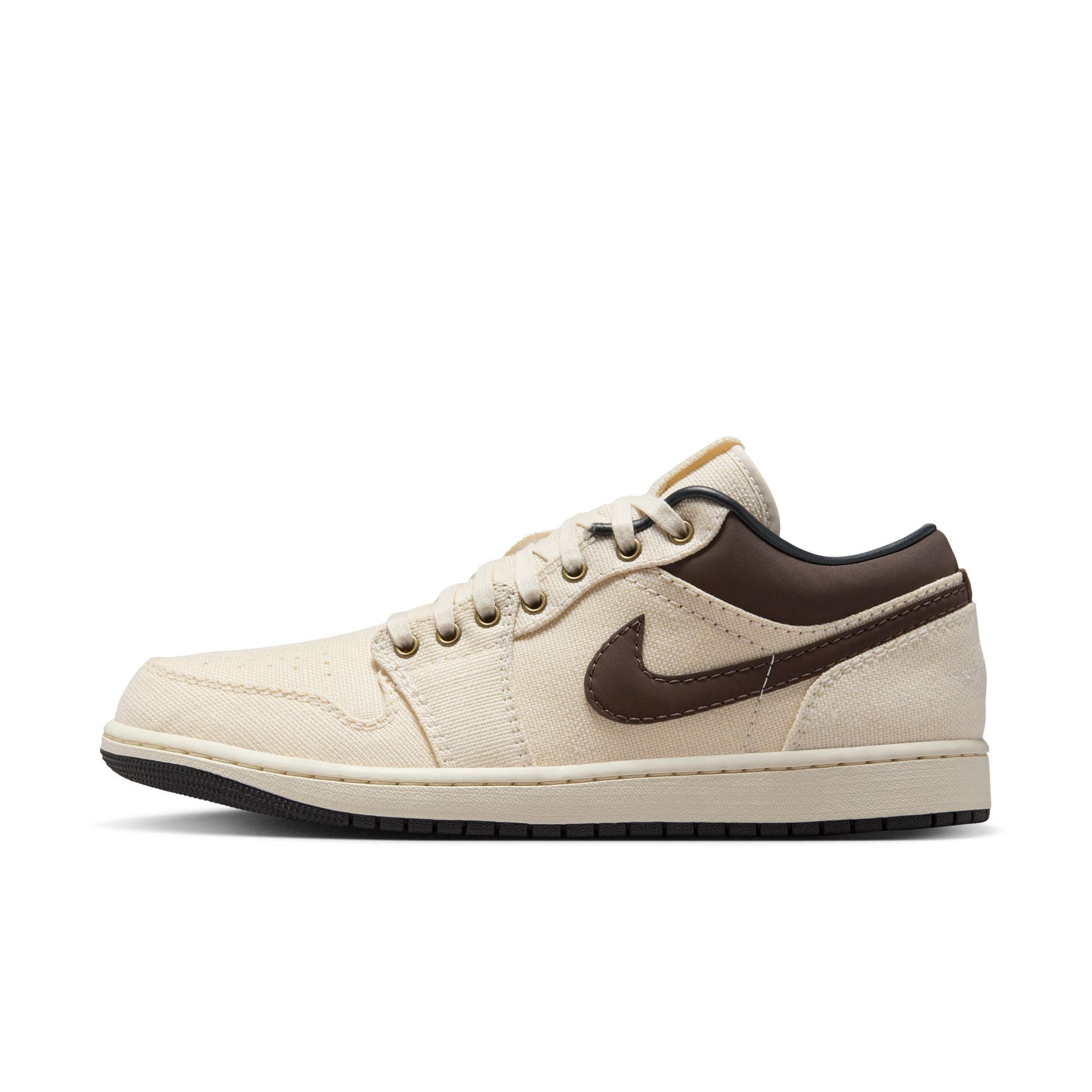 Air Jordan 1 Low Prm ‘Pale Ivory/Baroque Brow'