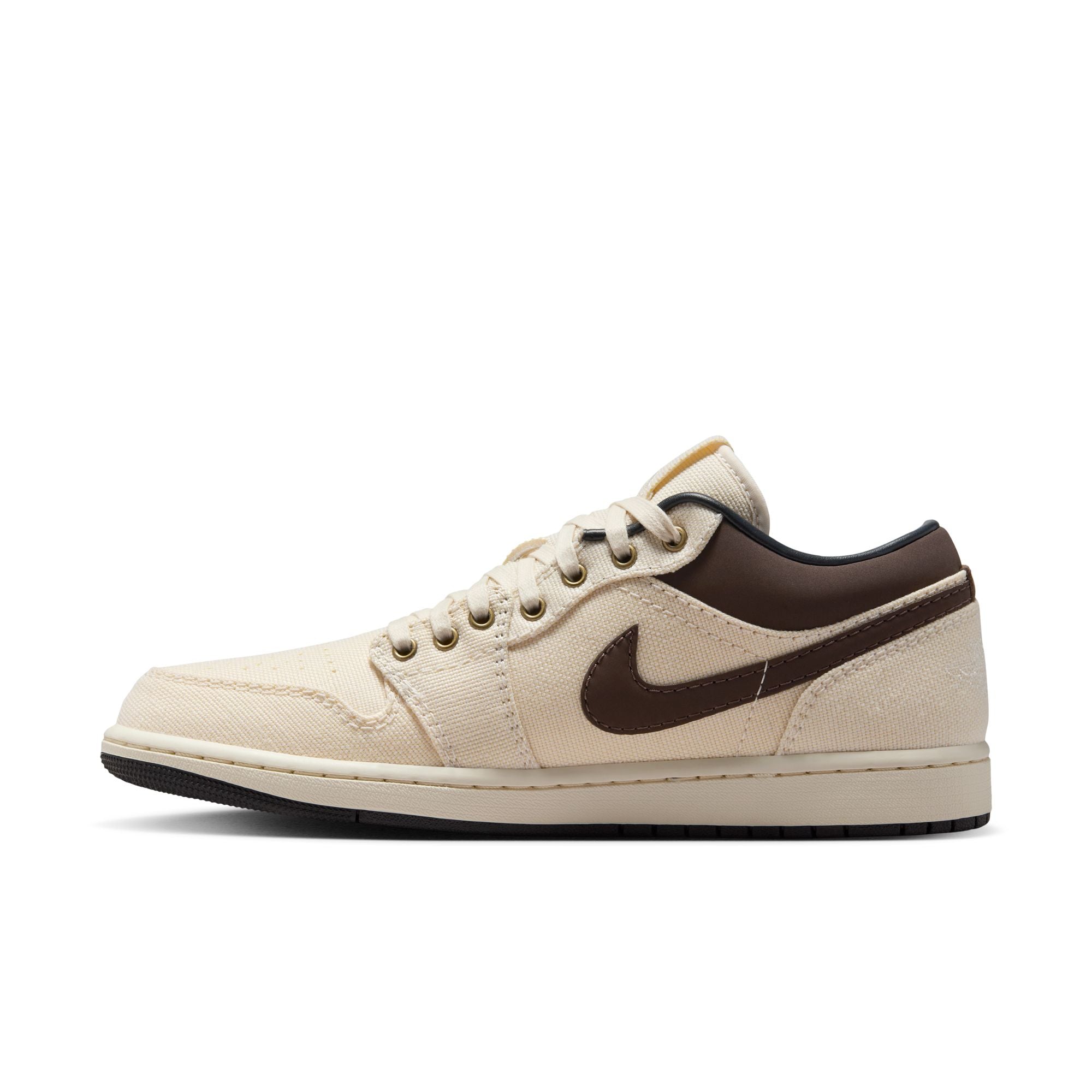 Air Jordan 1 Low Prm ‘Pale Ivory/Baroque Brow'