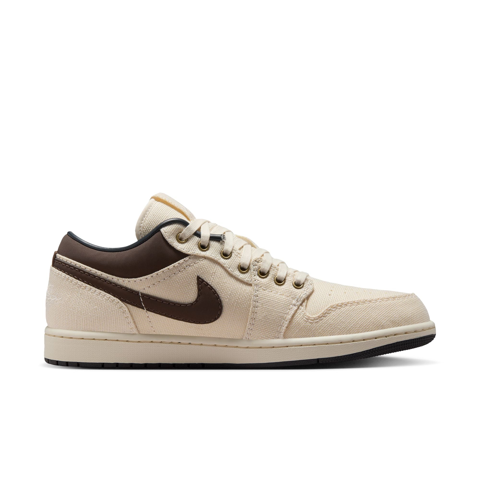 Air Jordan 1 Low Prm ‘Pale Ivory/Baroque Brow'