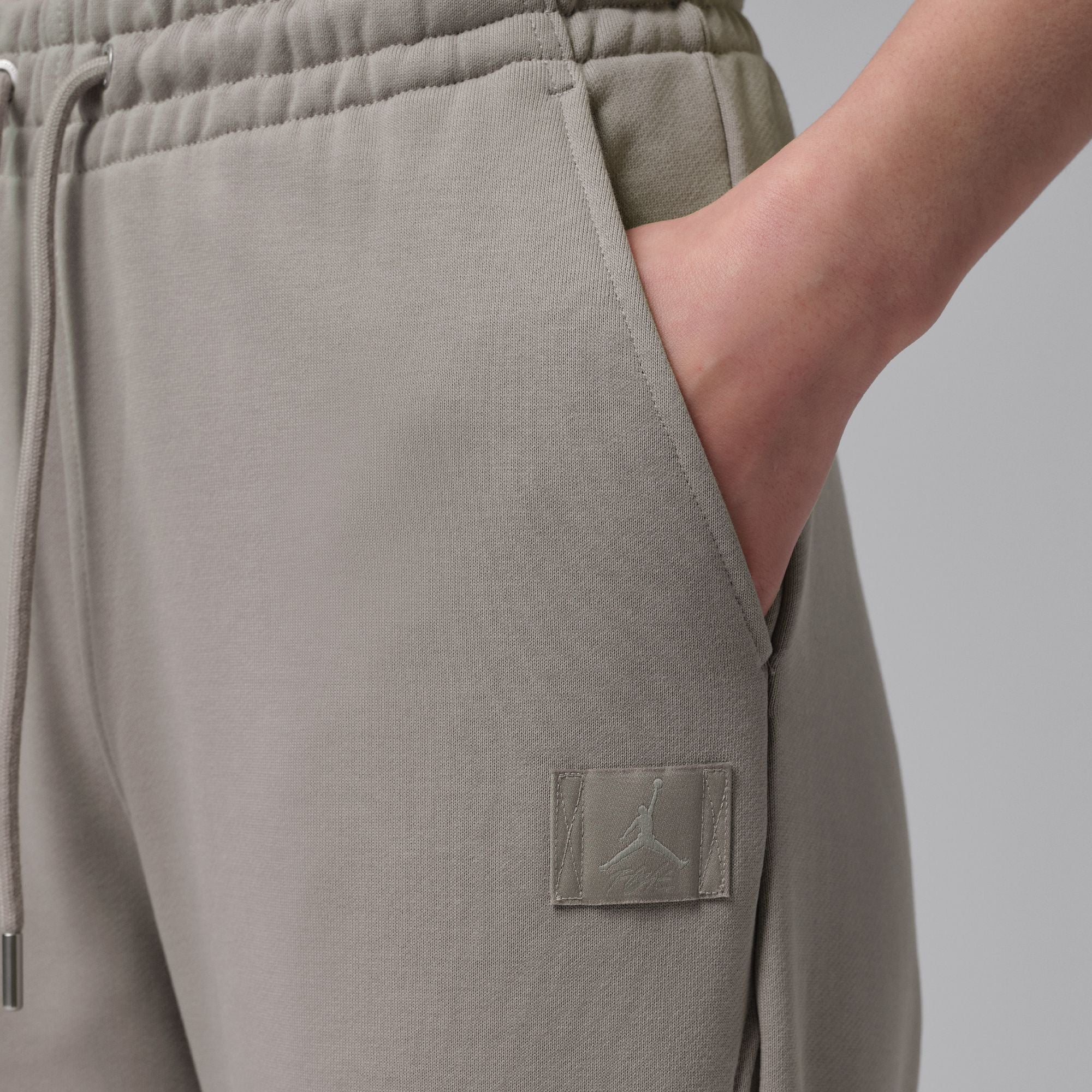 Womens Jordan Flight Fleece Flared Pants 'Enigma Stone'