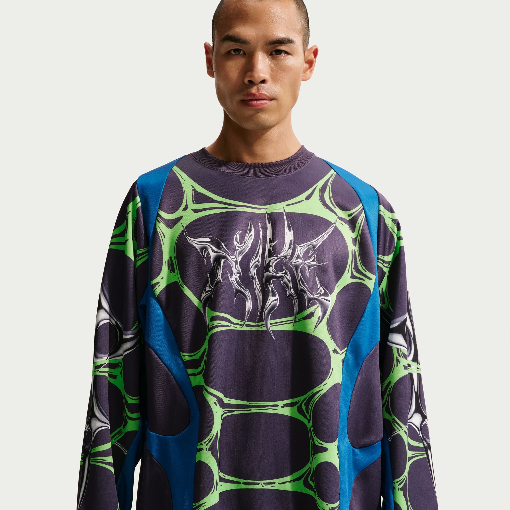 prank project コイルメッシュコンビニットタンク Nike Project F.R.O.G. Jelly Cage Jersey 'Blue'