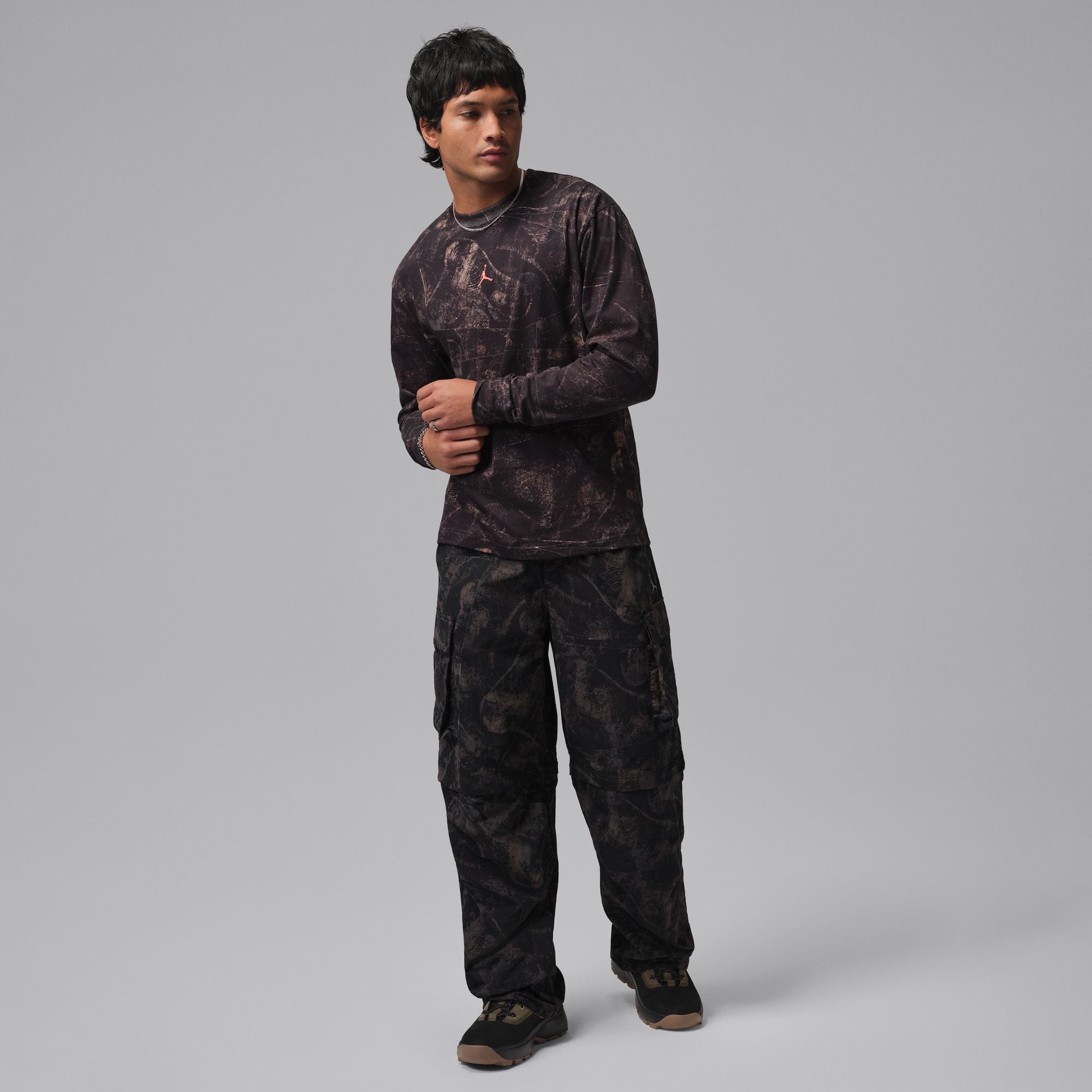 Jordan Brooklyn Long Sleeve T-Shirt 'Black'