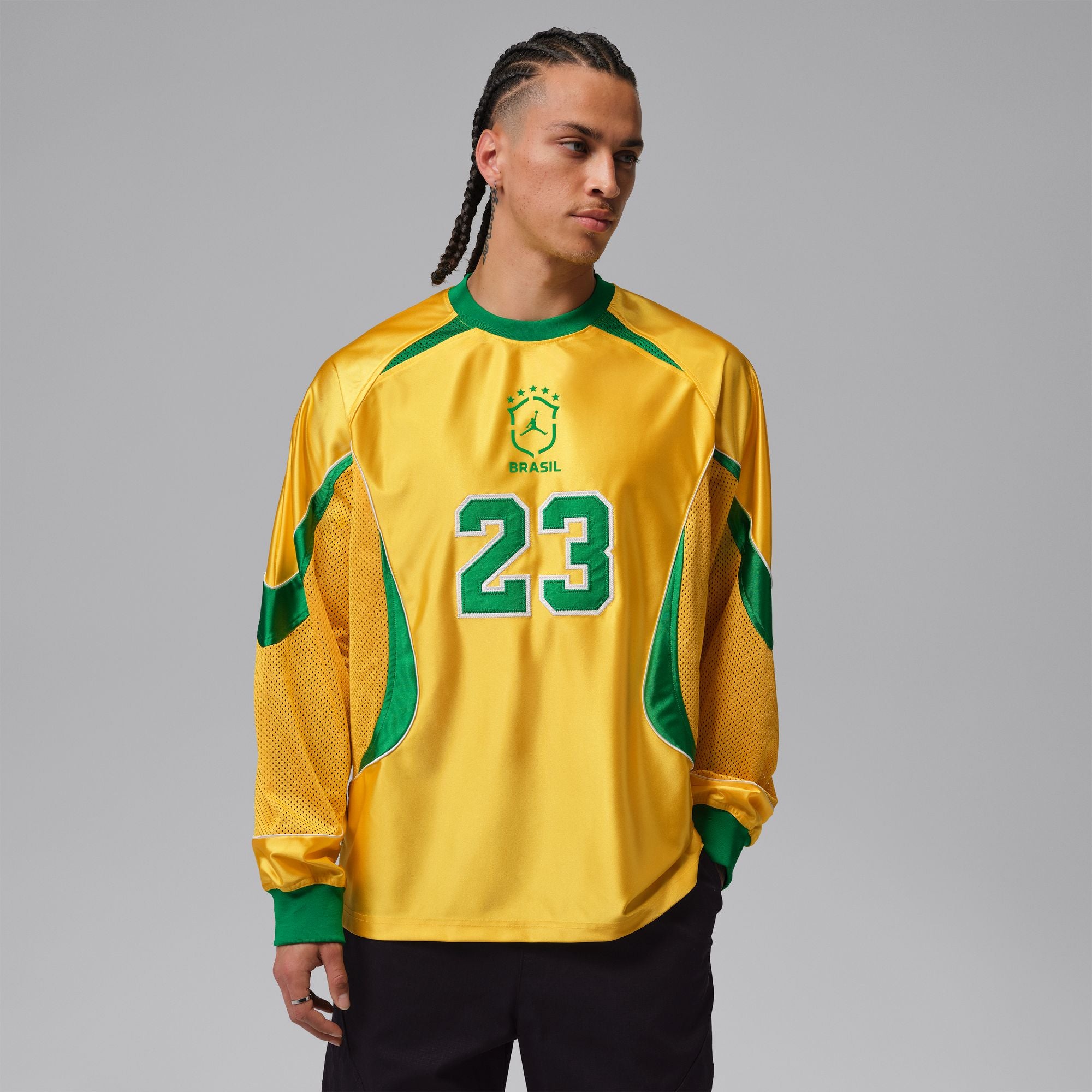Jordan Goalie Jersey 'Varsity Maize'
