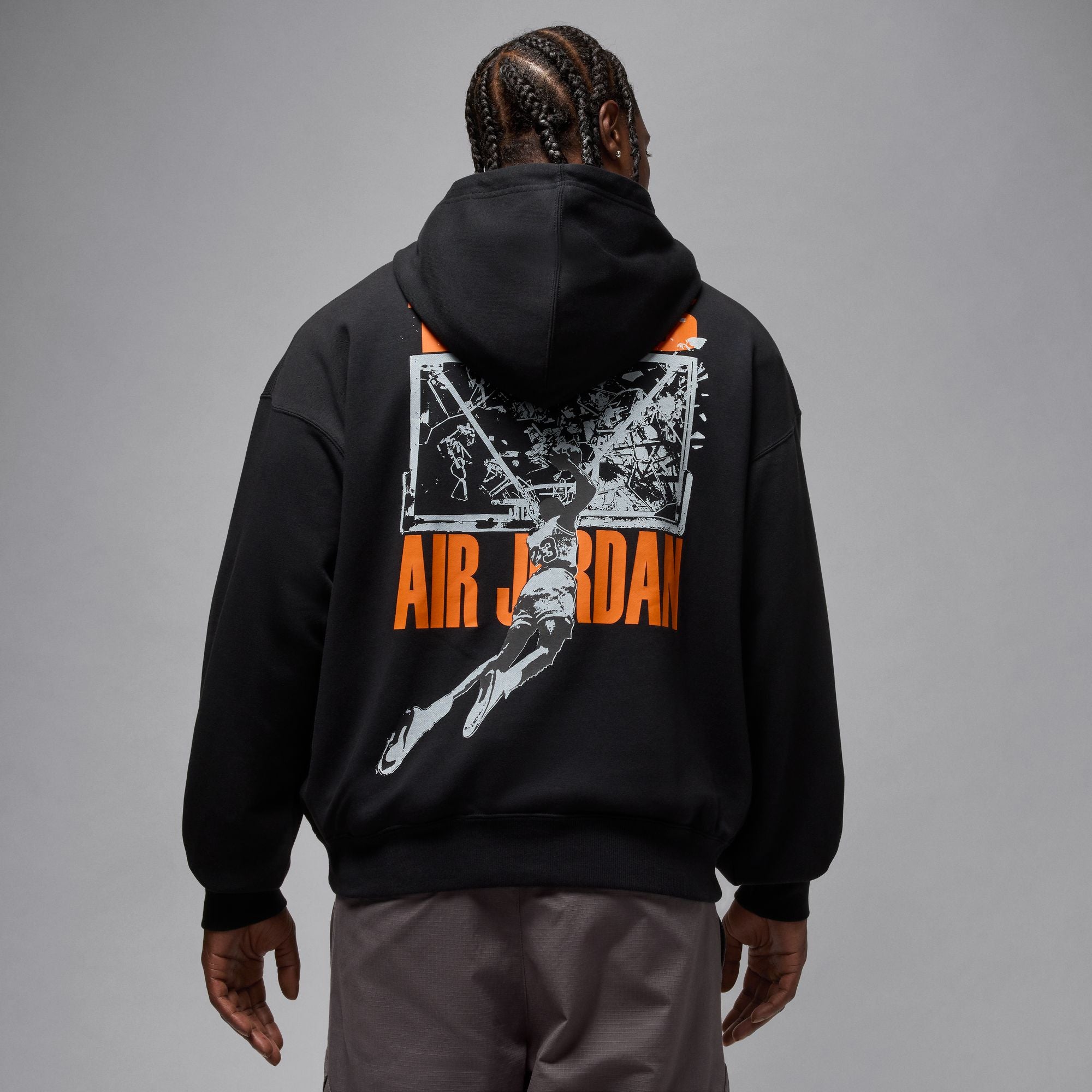 Jordan Brooklyn Hoodie 'Black'