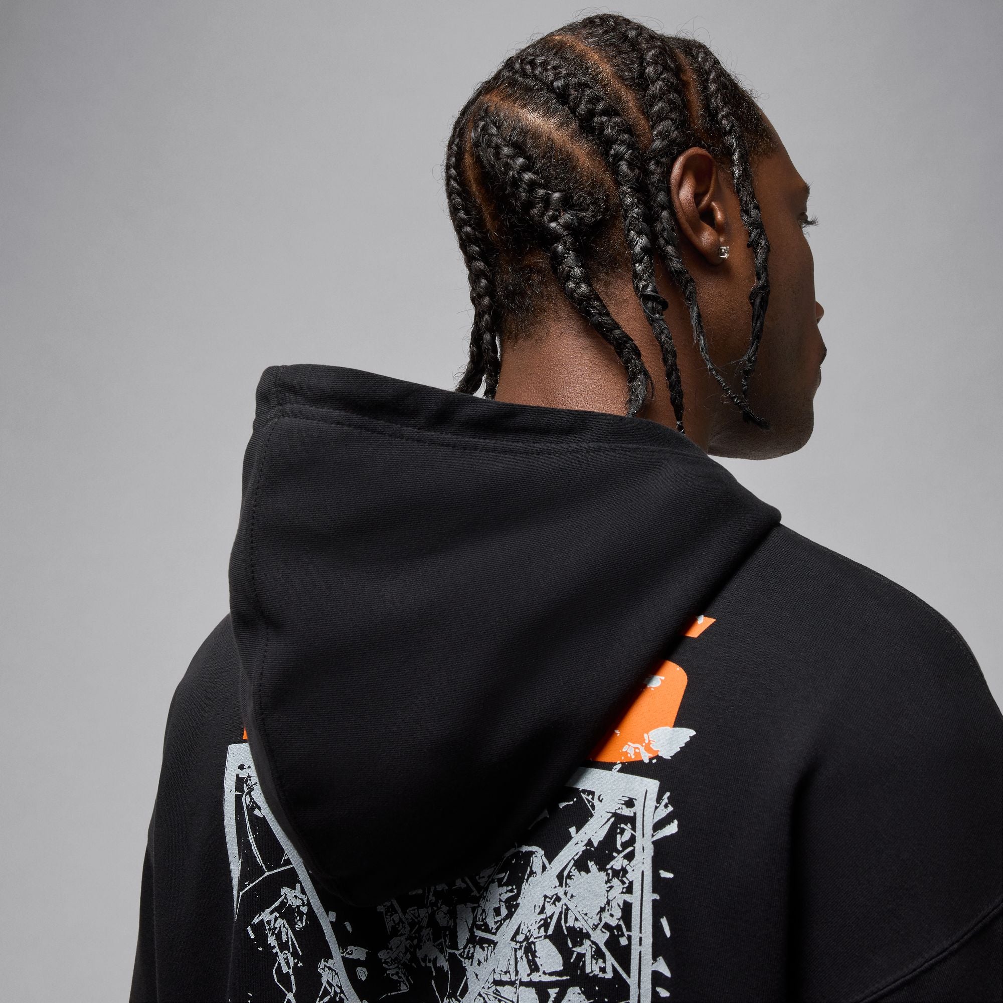 Jordan Brooklyn Hoodie 'Black'