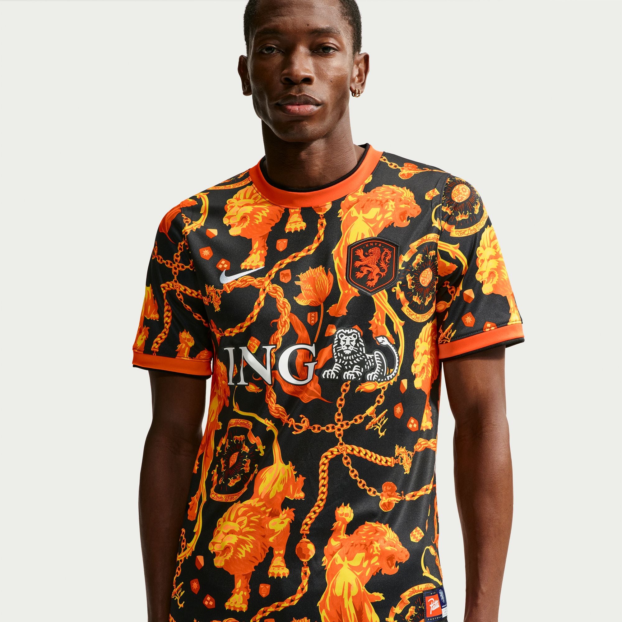 Nike アメリカンフットボールシャツ XXL 23 Nike Netherlands x Patta Pro Short-Sleeve Soccer Jersey