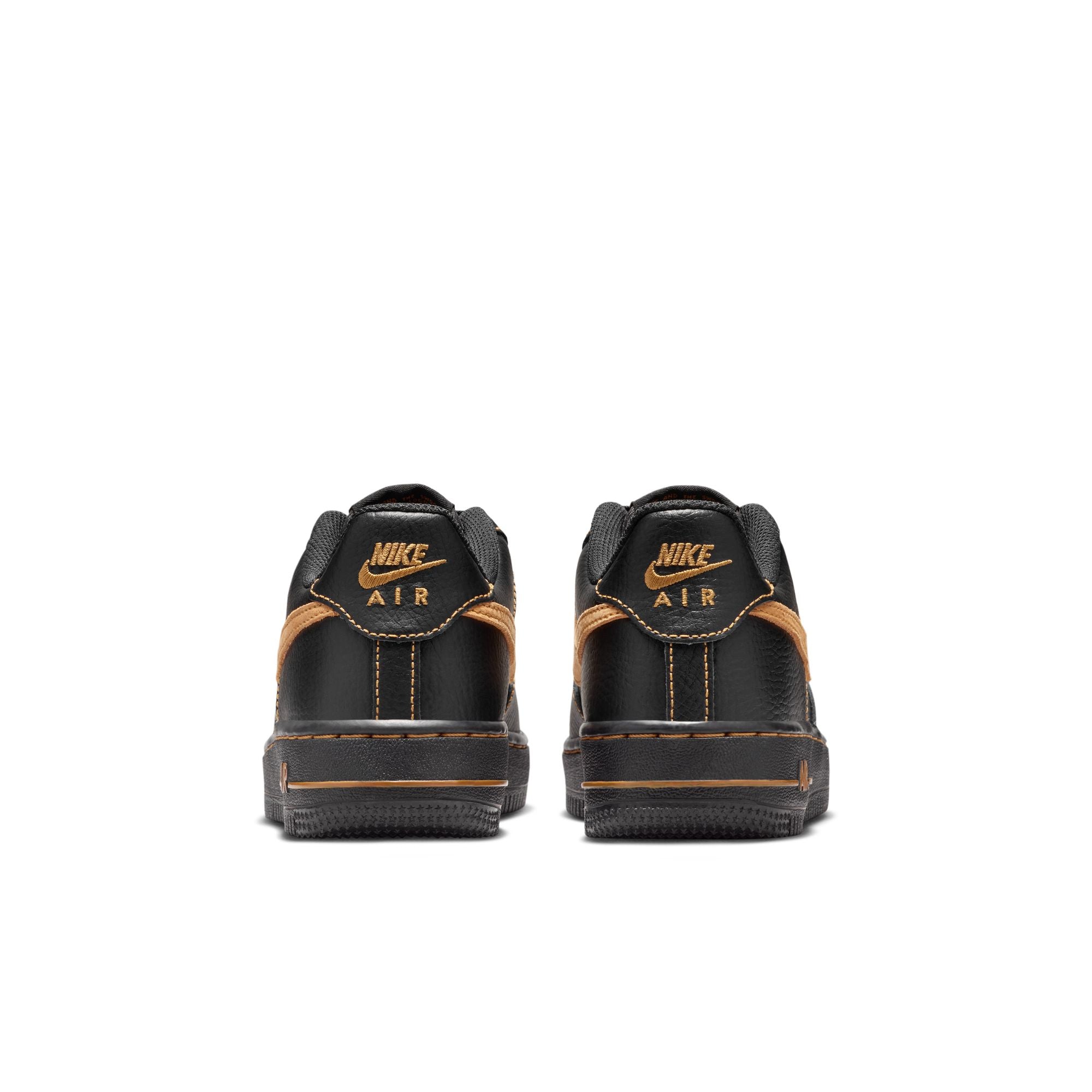 Youth Nike Air Force 1 LV8 5 'Black/Desert Ochre'