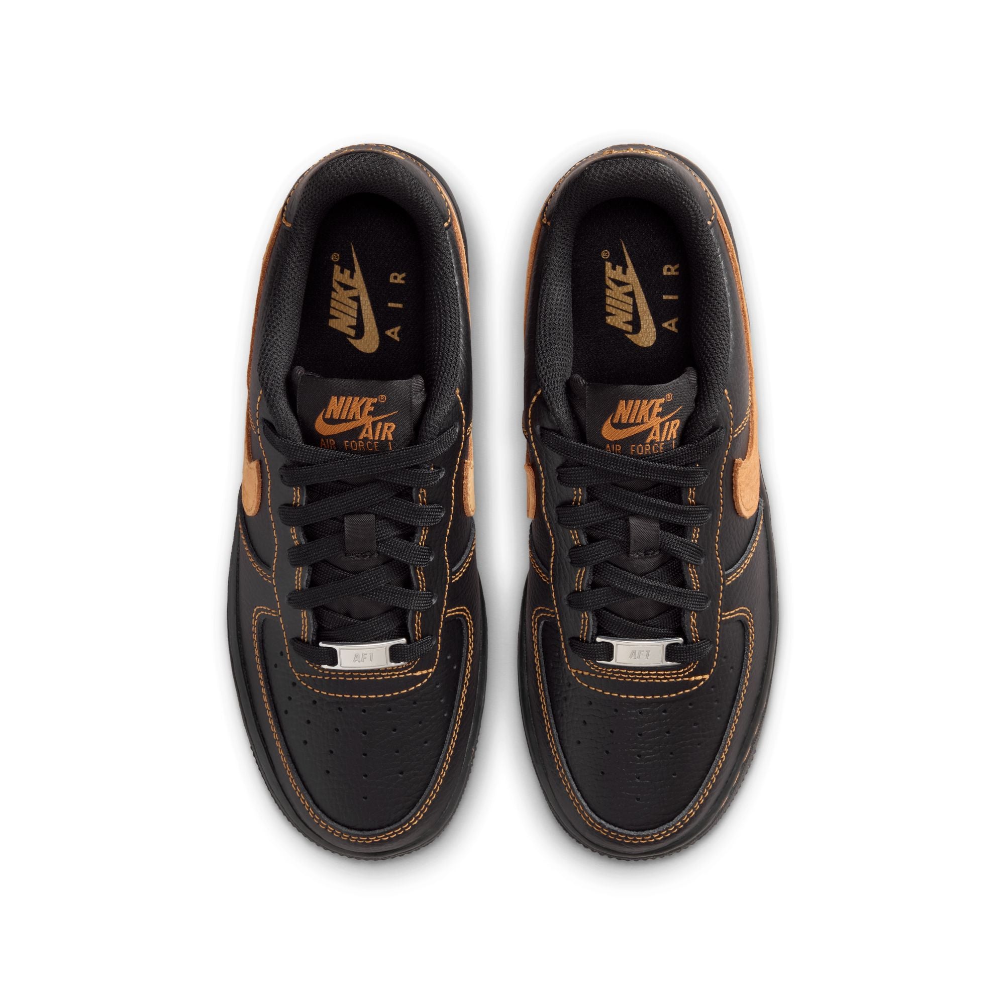 Youth Nike Air Force 1 LV8 5 'Black/Desert Ochre'