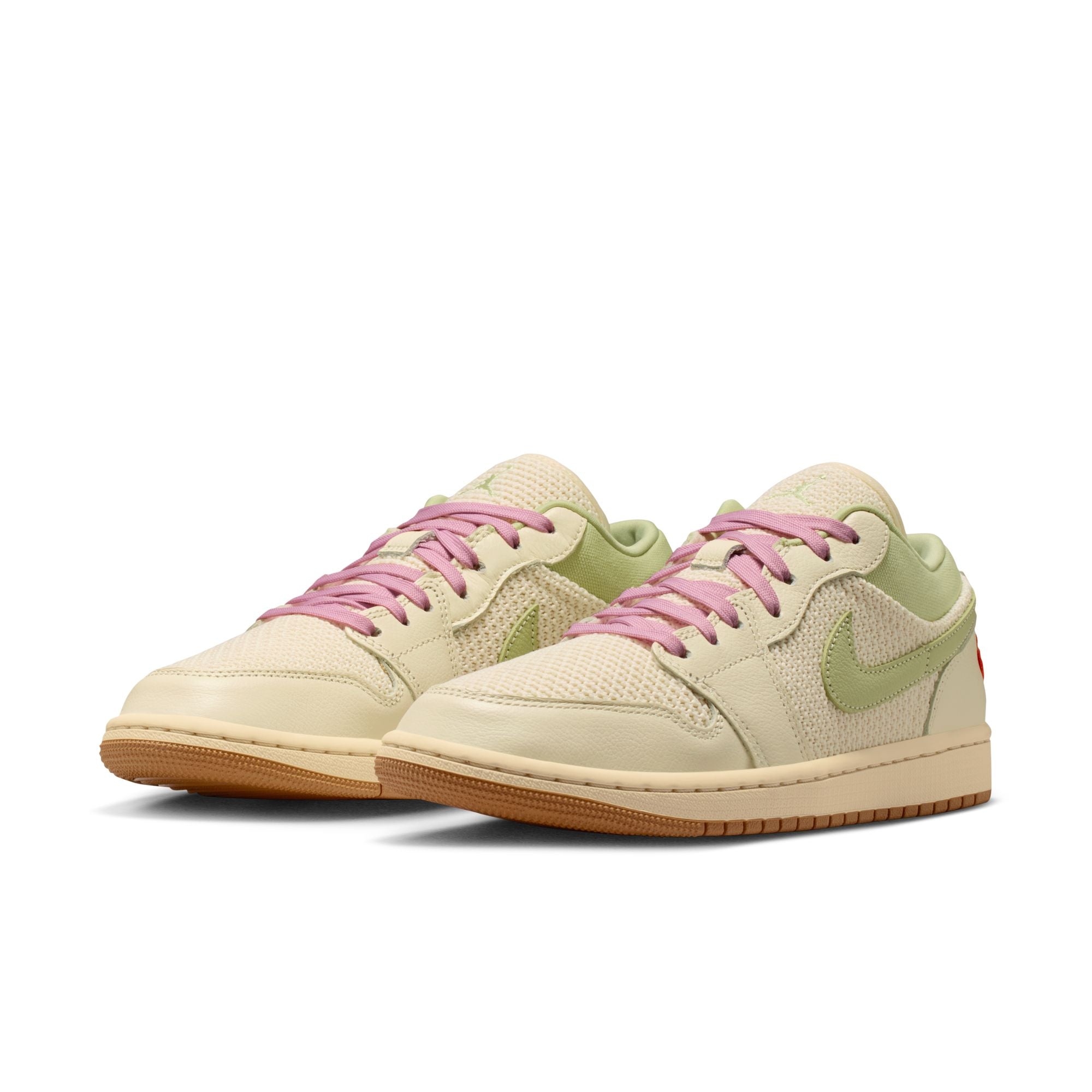 Womens Air Jordan 1 Low SE 'Sail/Iced Carmine'
