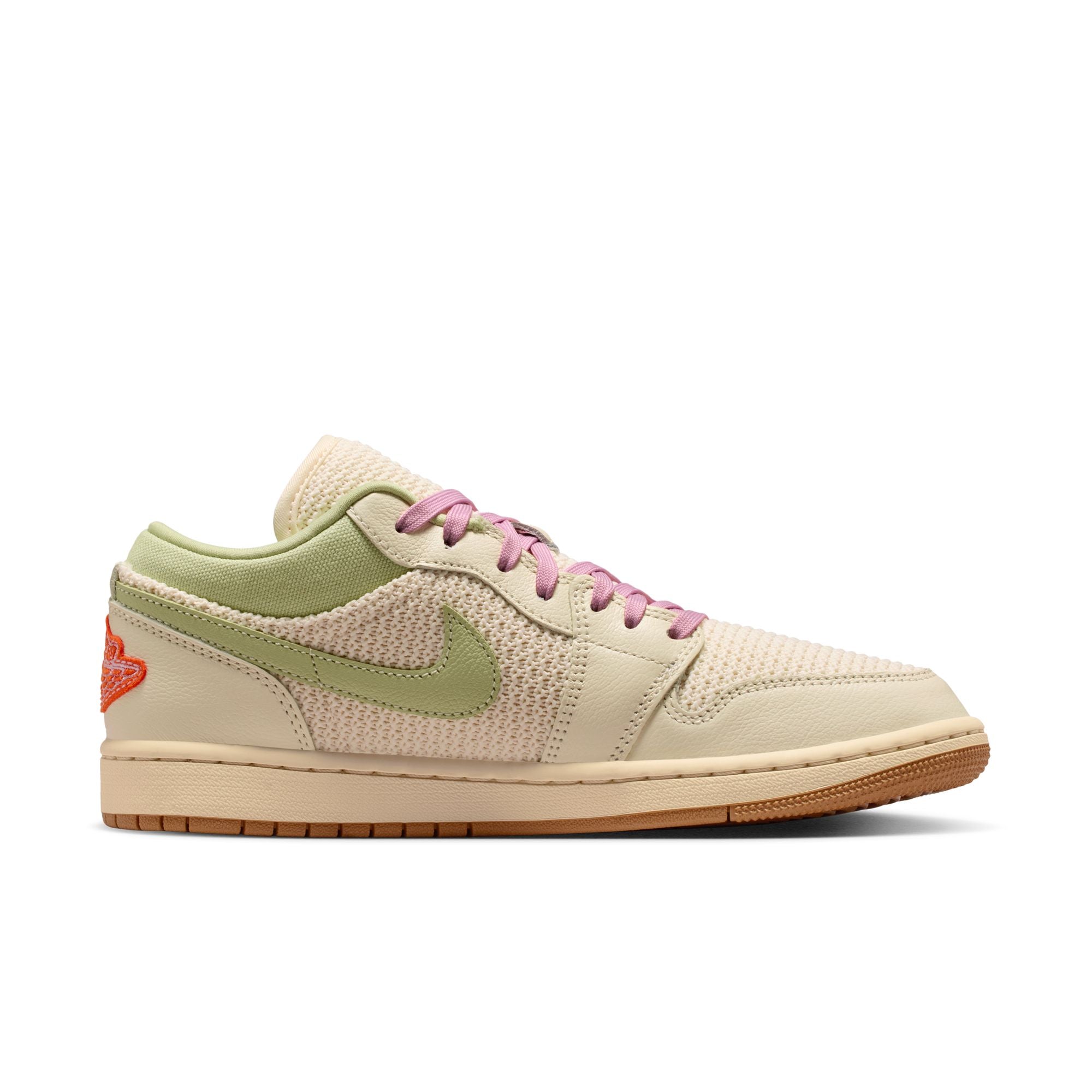 Womens Air Jordan 1 Low SE 'Sail/Iced Carmine'