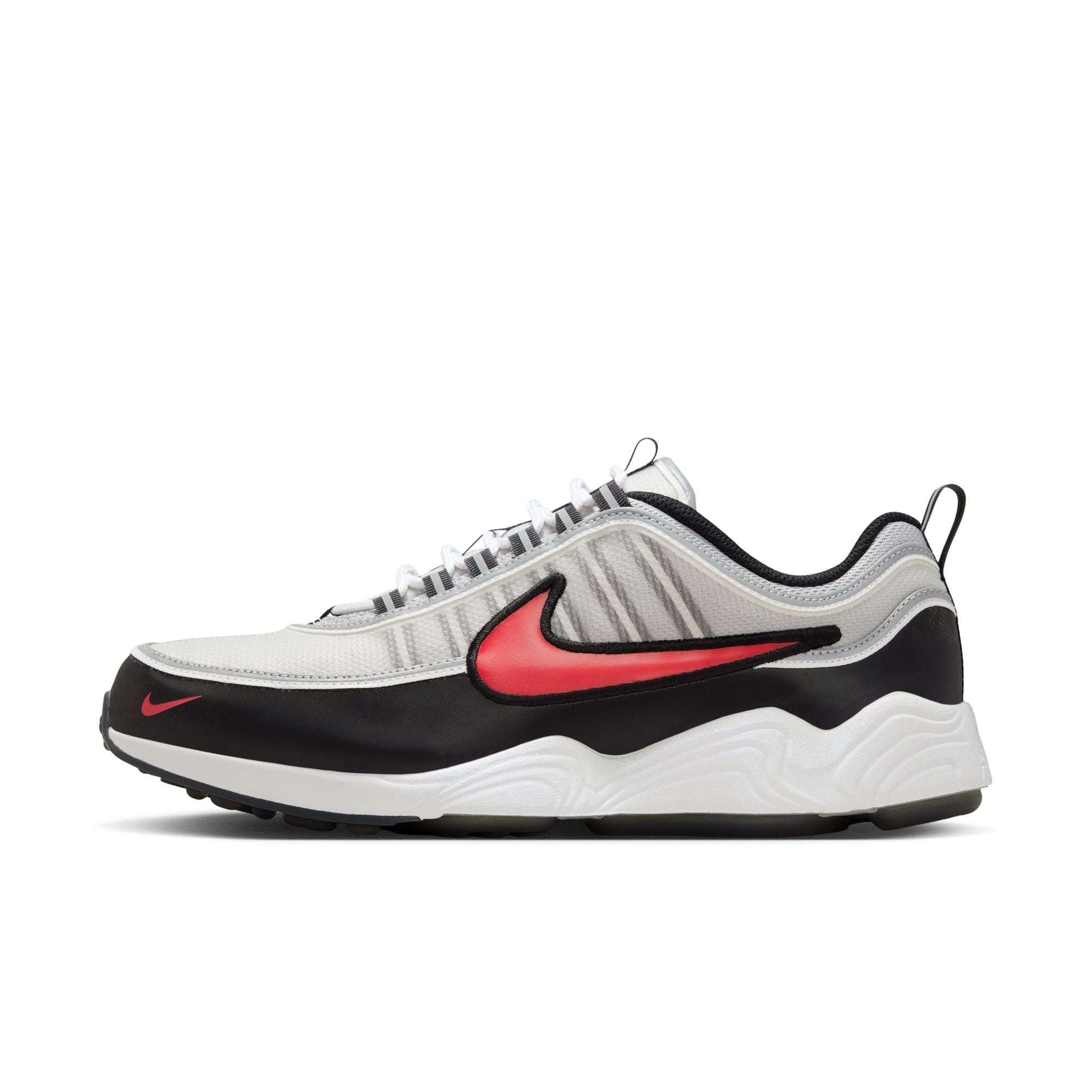 Air Zoom Spiridon ‘Metallic Silver/Sport Red'
