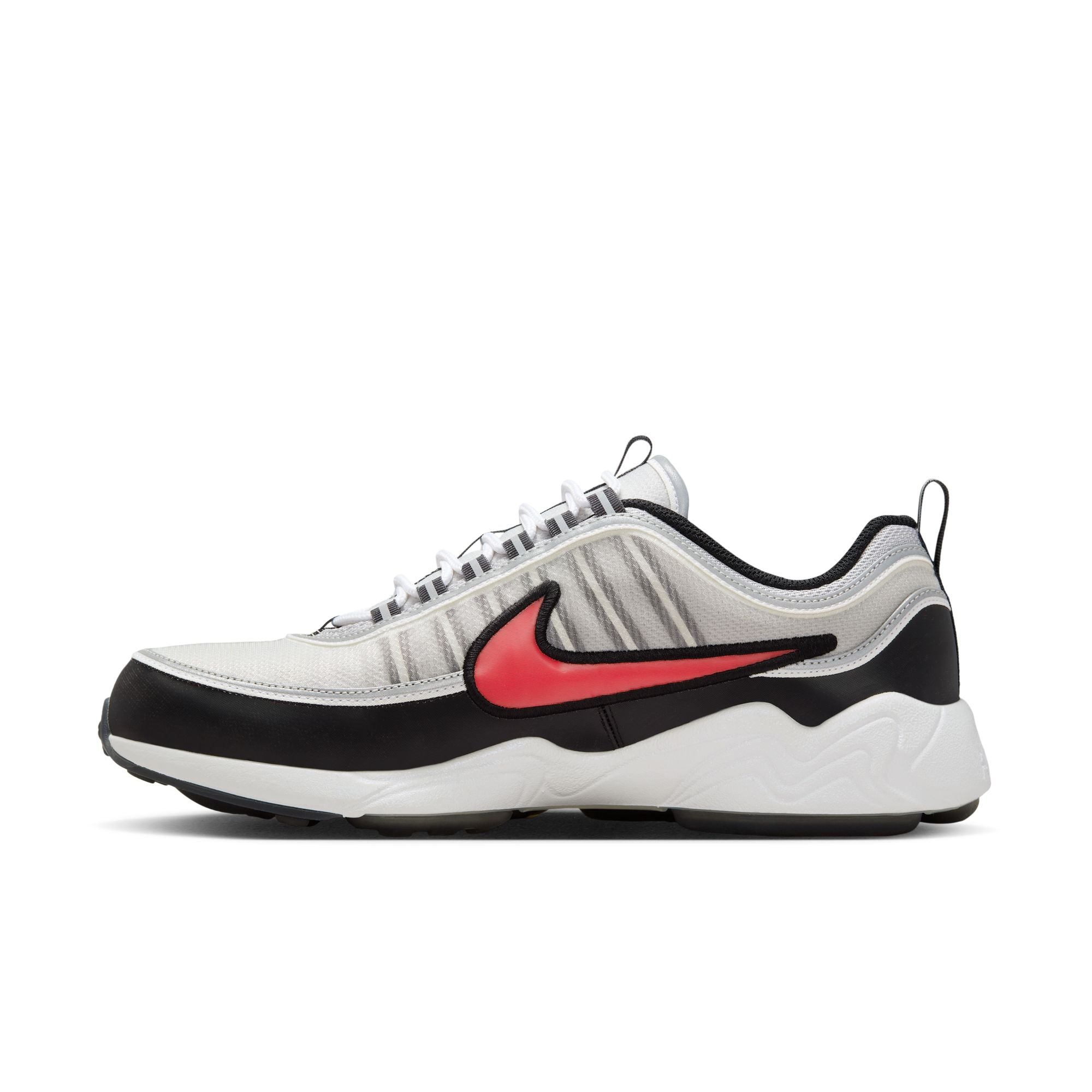 Air Zoom Spiridon ‘Metallic Silver/Sport Red'