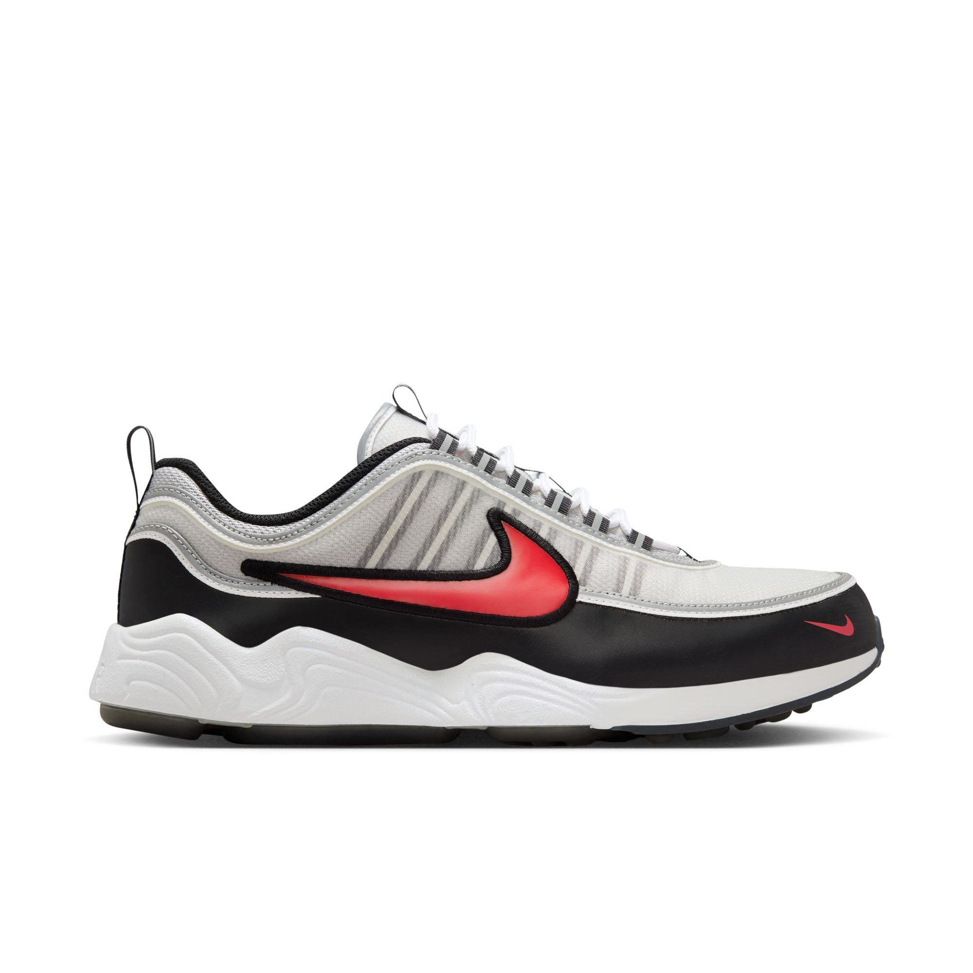 Air Zoom Spiridon ‘Metallic Silver/Sport Red'