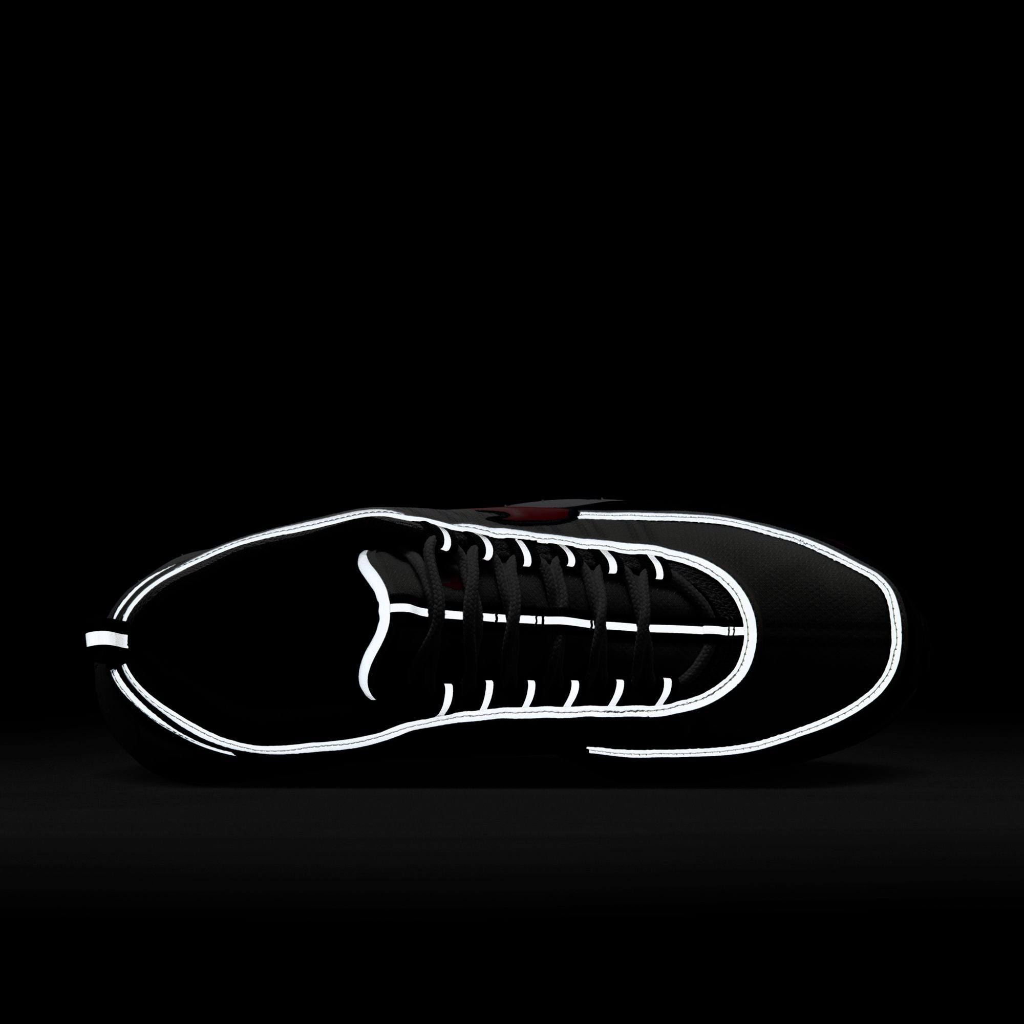 Air Zoom Spiridon ‘Metallic Silver/Sport Red'