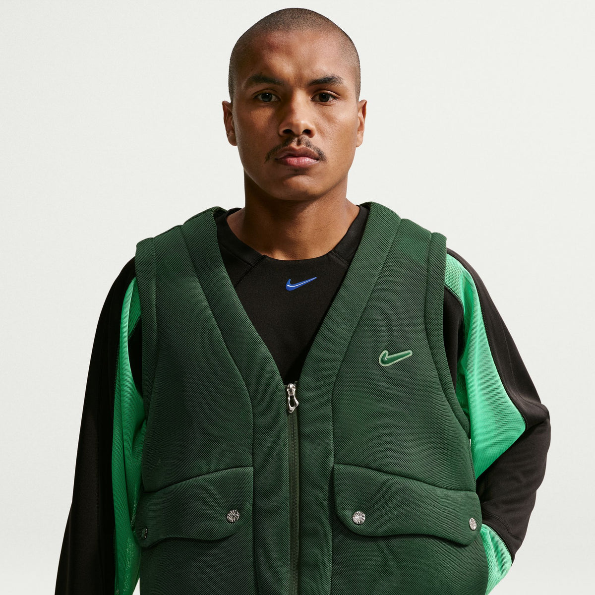 SupremeNike Reversible Nylon Sherpa Vest Mサイズ Supreme Nike 
