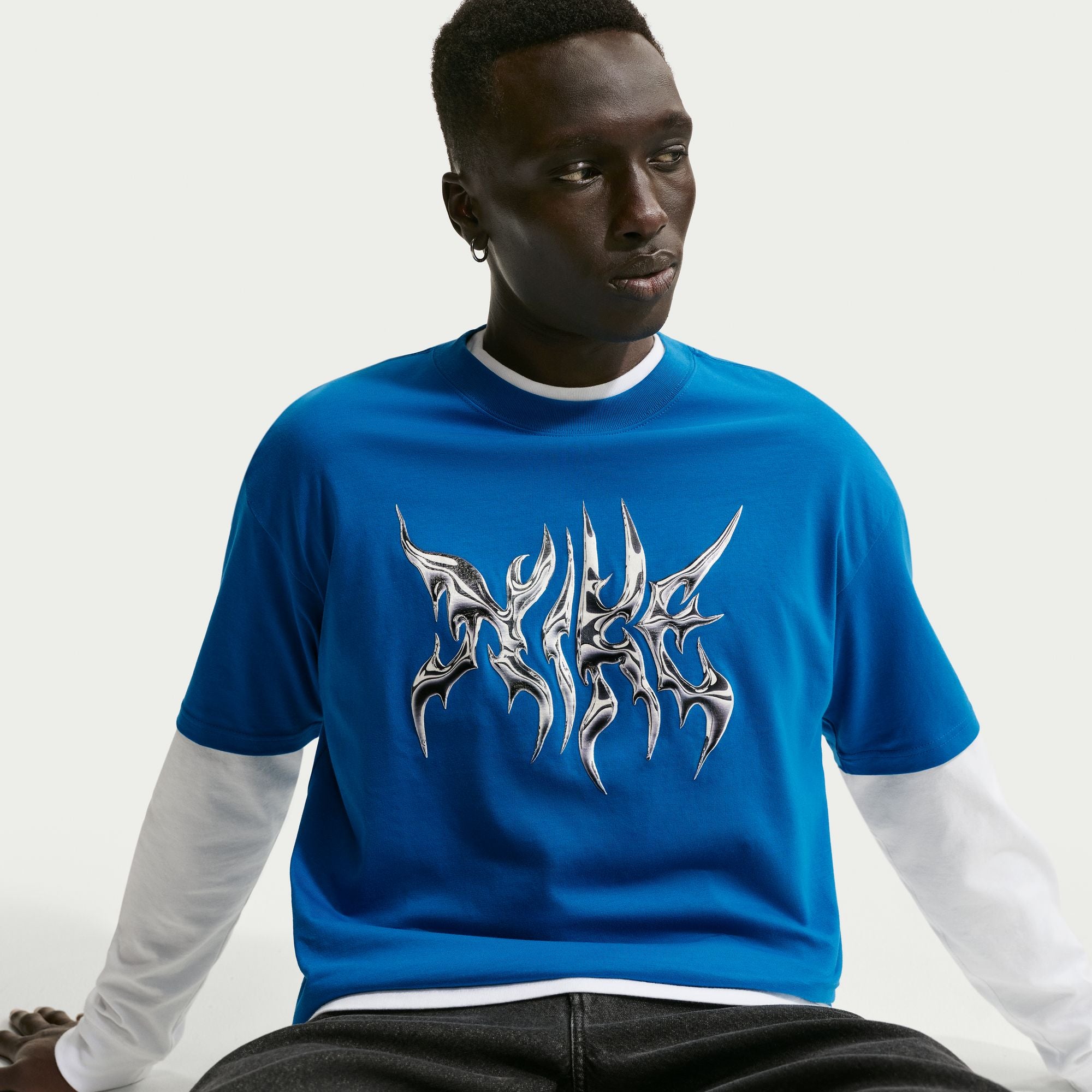 Nike Sportswear T-Shirt 'Blue'