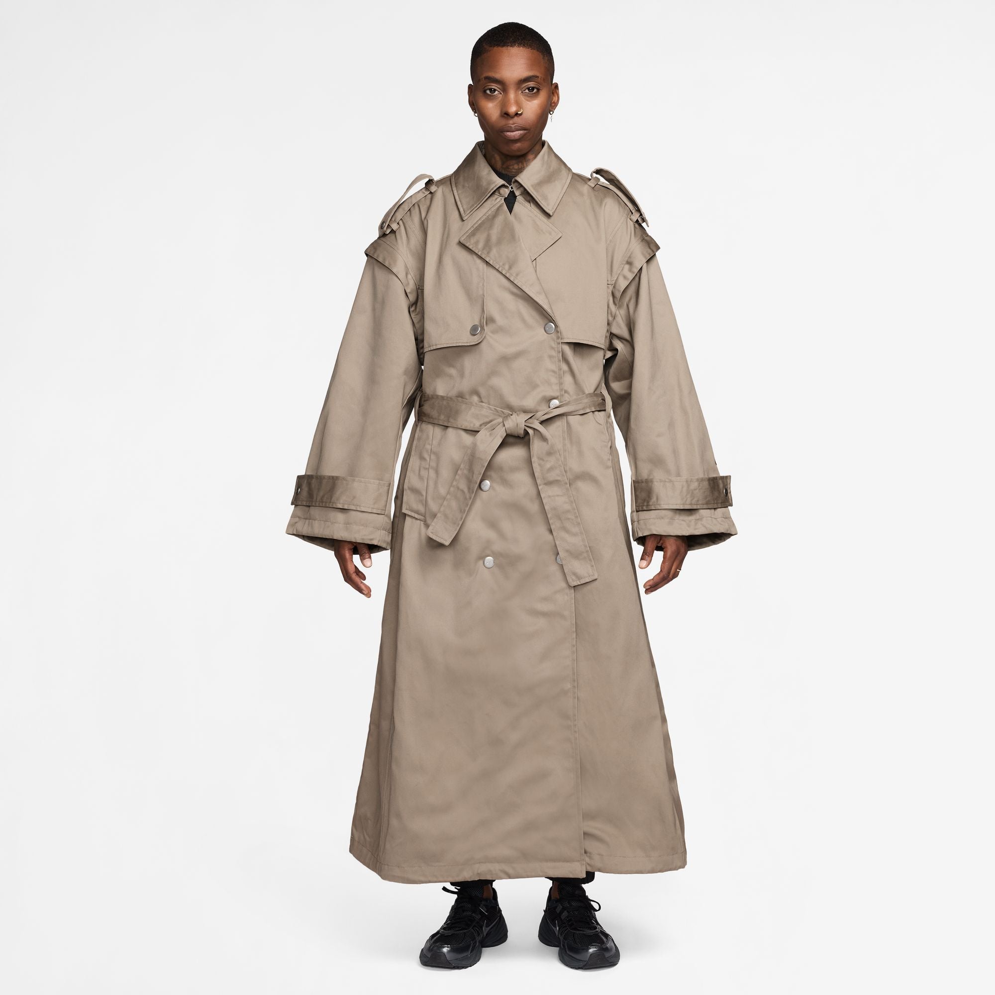 Womens Nike Sportswear Trench Arrvrnt 'Khaki'