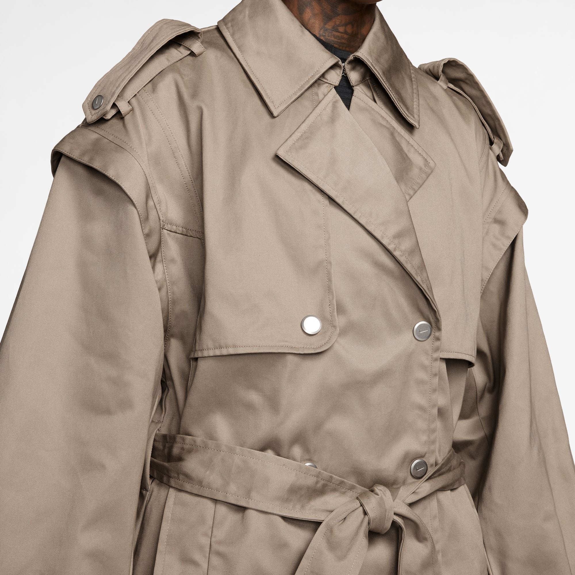Womens Nike Sportswear Trench Arrvrnt 'Khaki'