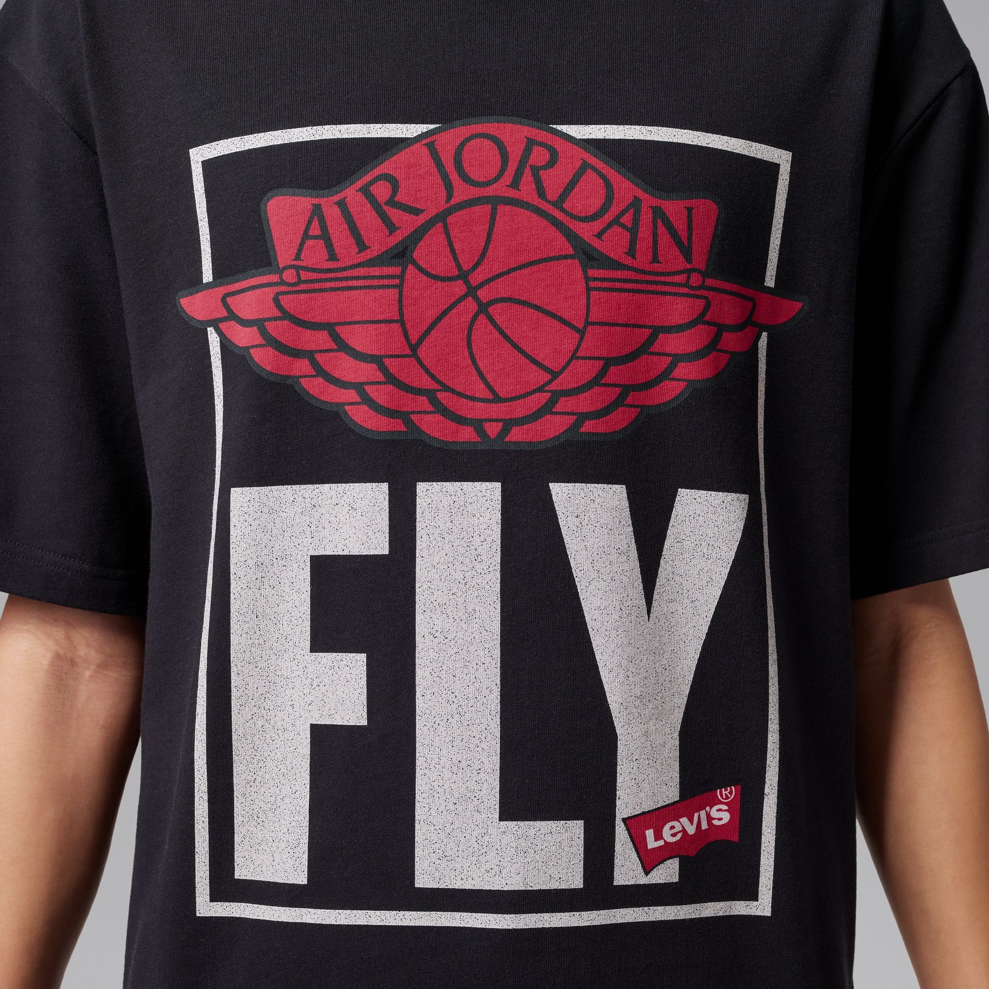 Jordan x Levi's® Short-Sleeve T-Shirt 'Black'