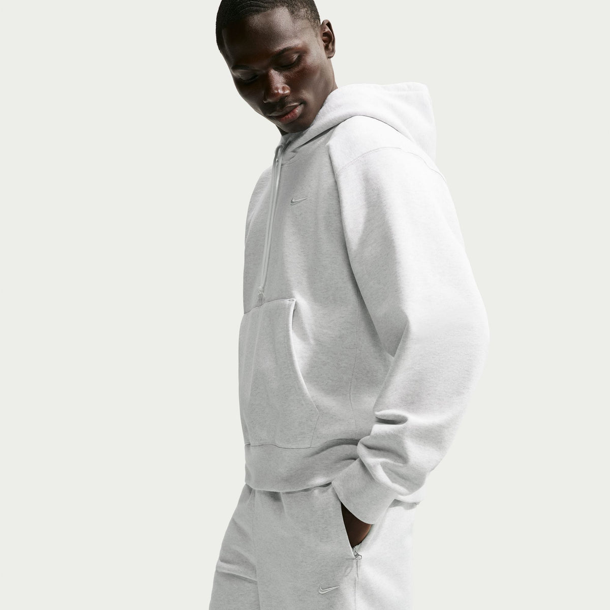 Nike Energy Fleece Hoodie 'Birch Heather'