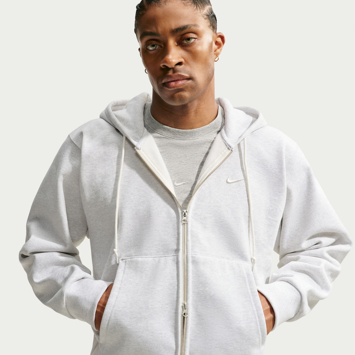 Nike Energy Fleece Full Zip-Up 'Birch Heather'