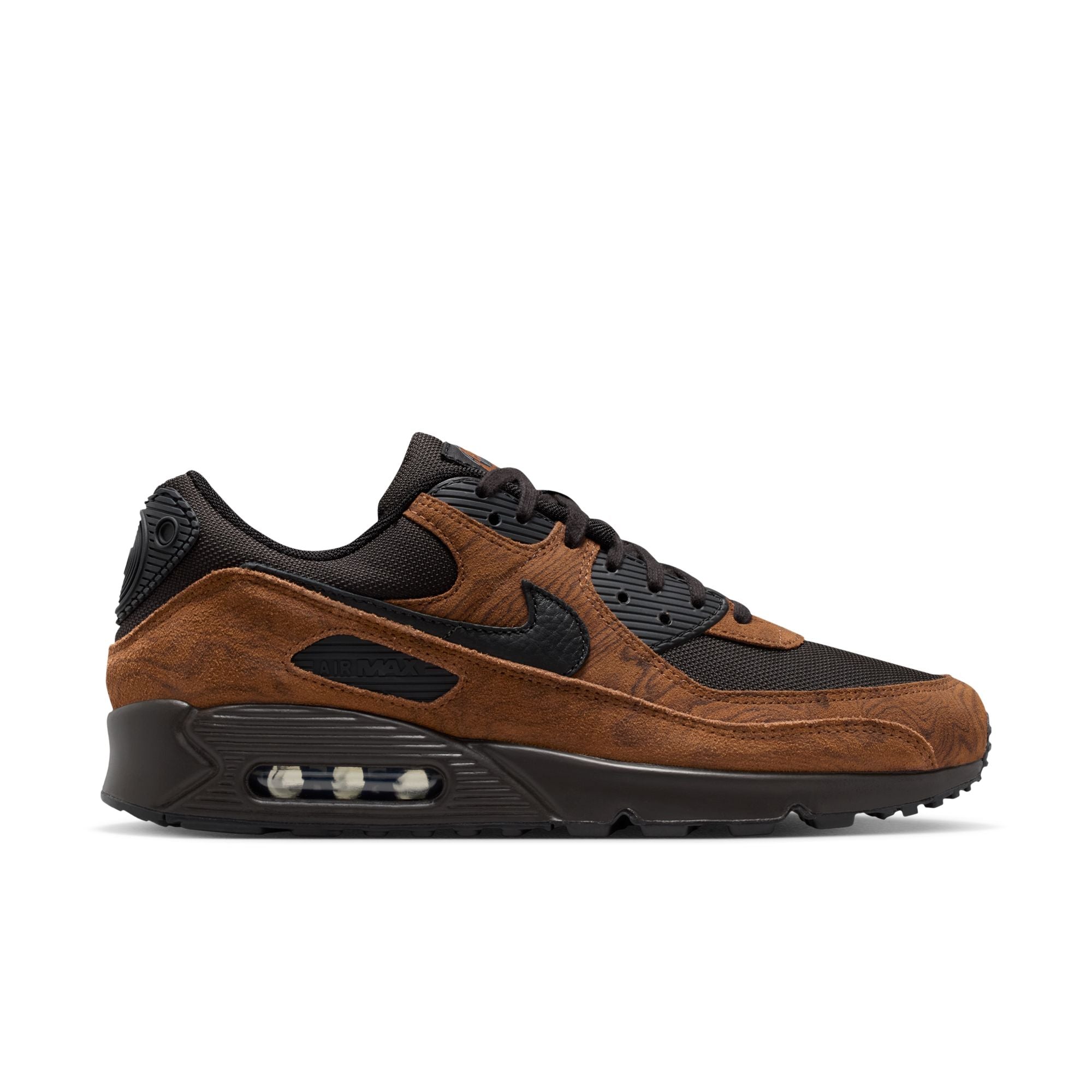 Nike Air Max 90 Premium 'Light British Tan Velvet Brown'