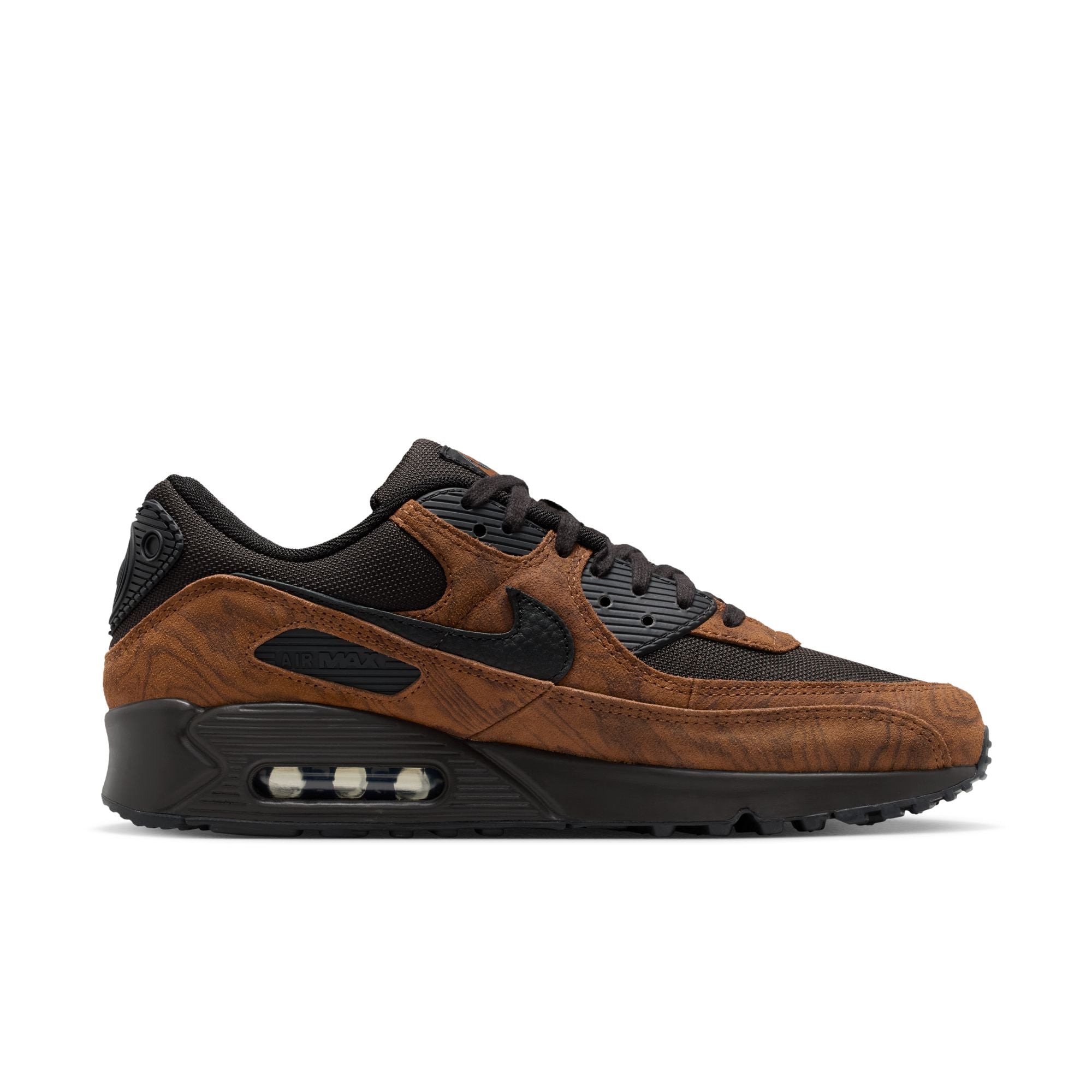 Nike Air Max 90 Premium 'Light British Tan Velvet Brown'