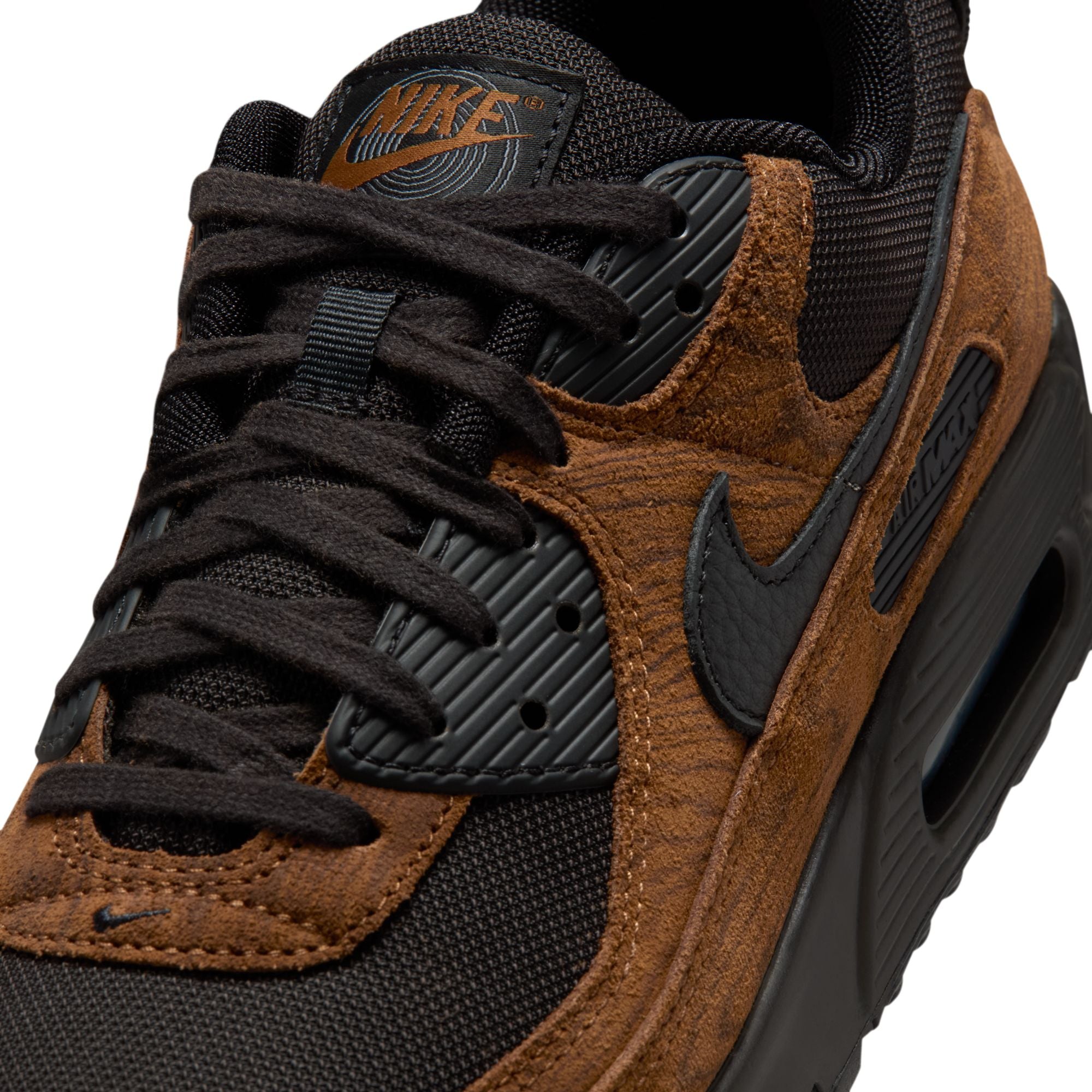 Nike Air Max 90 Premium 'Light British Tan Velvet Brown'