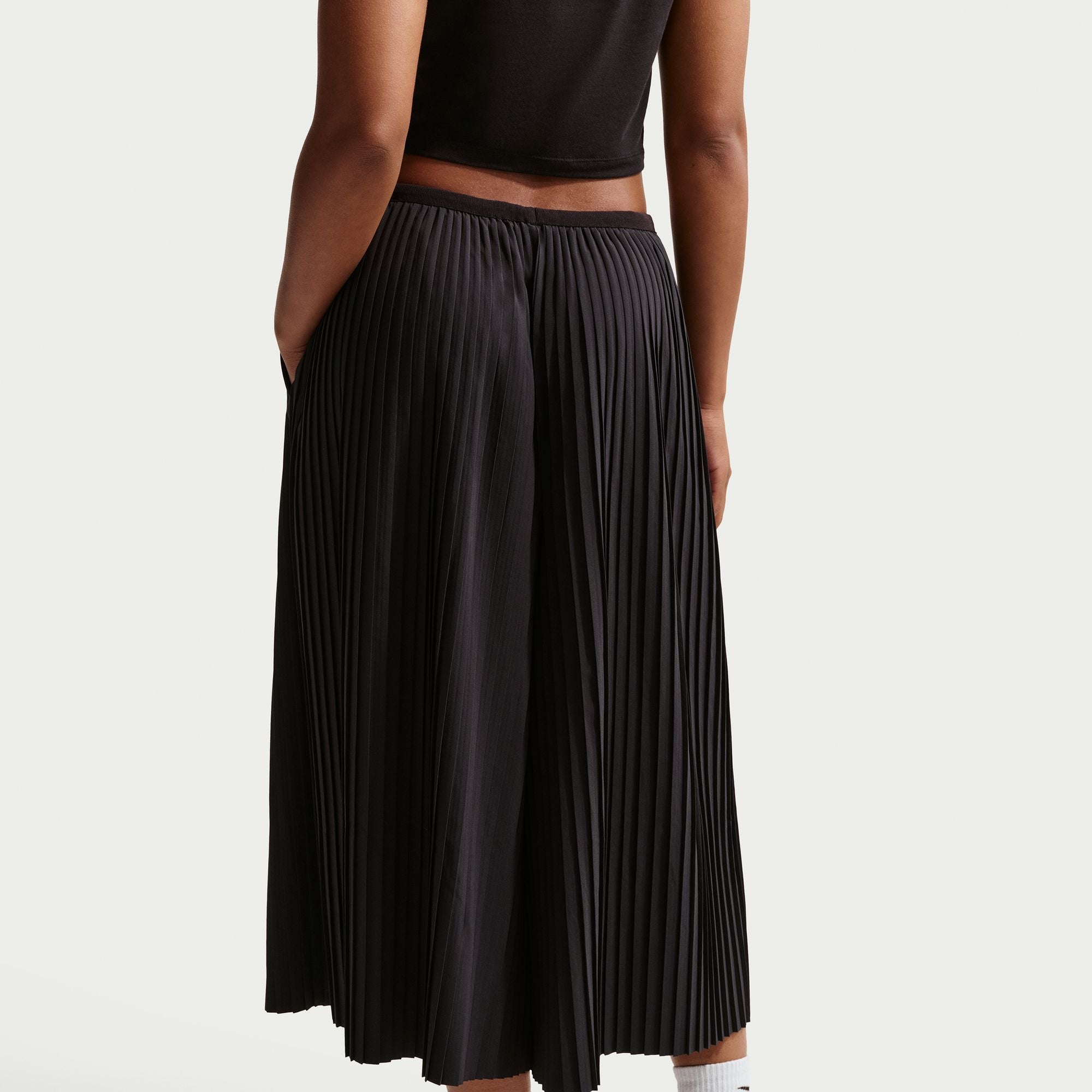 Nike Women's Oversized Mid-Rise Culotte Pants 'Black'