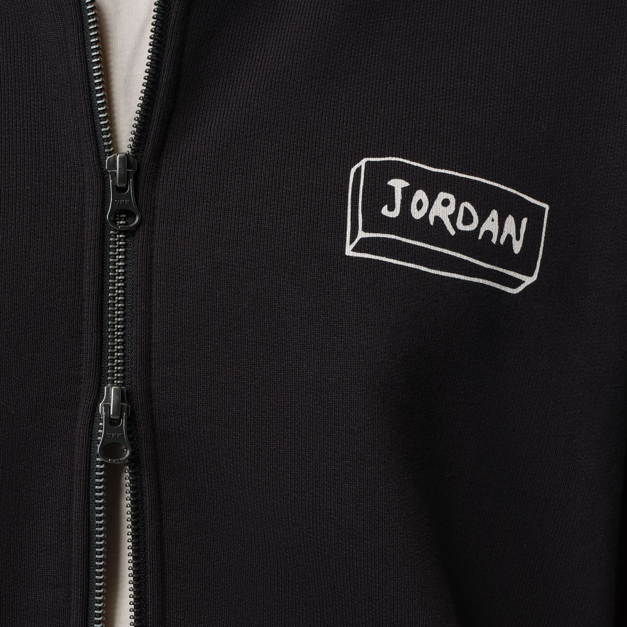 Jordan x Union x Fragment Zip-Up Hoodie 'Black'