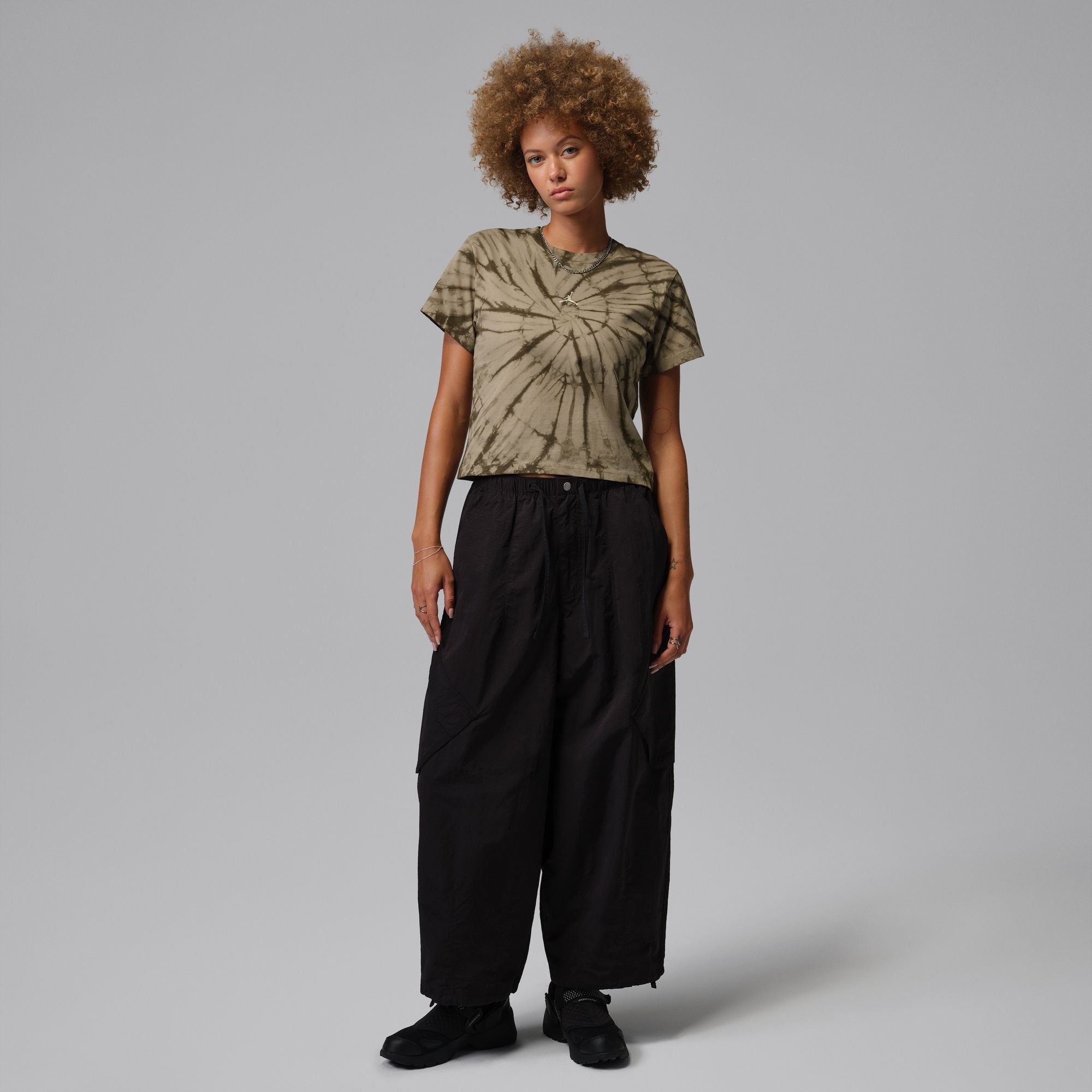 Womens Jordan Brooklyn Graphic T-Shirt 'Khaki'