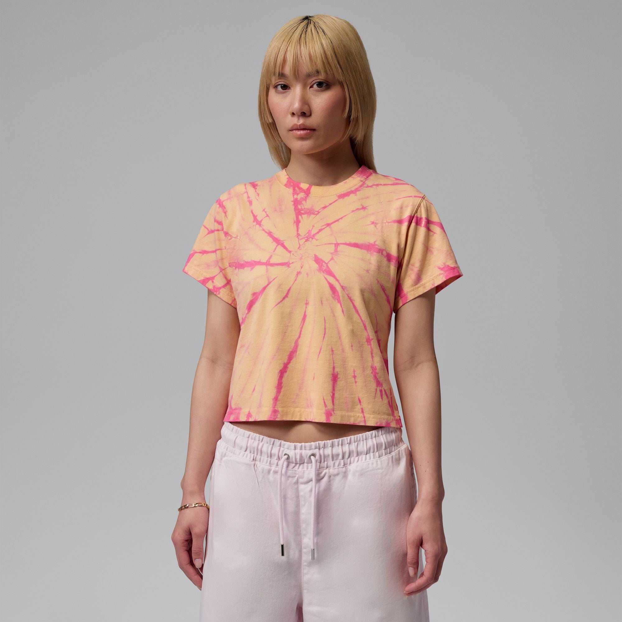 Womens Jordan Brooklyn Graphic T-Shirt 'Lemon'