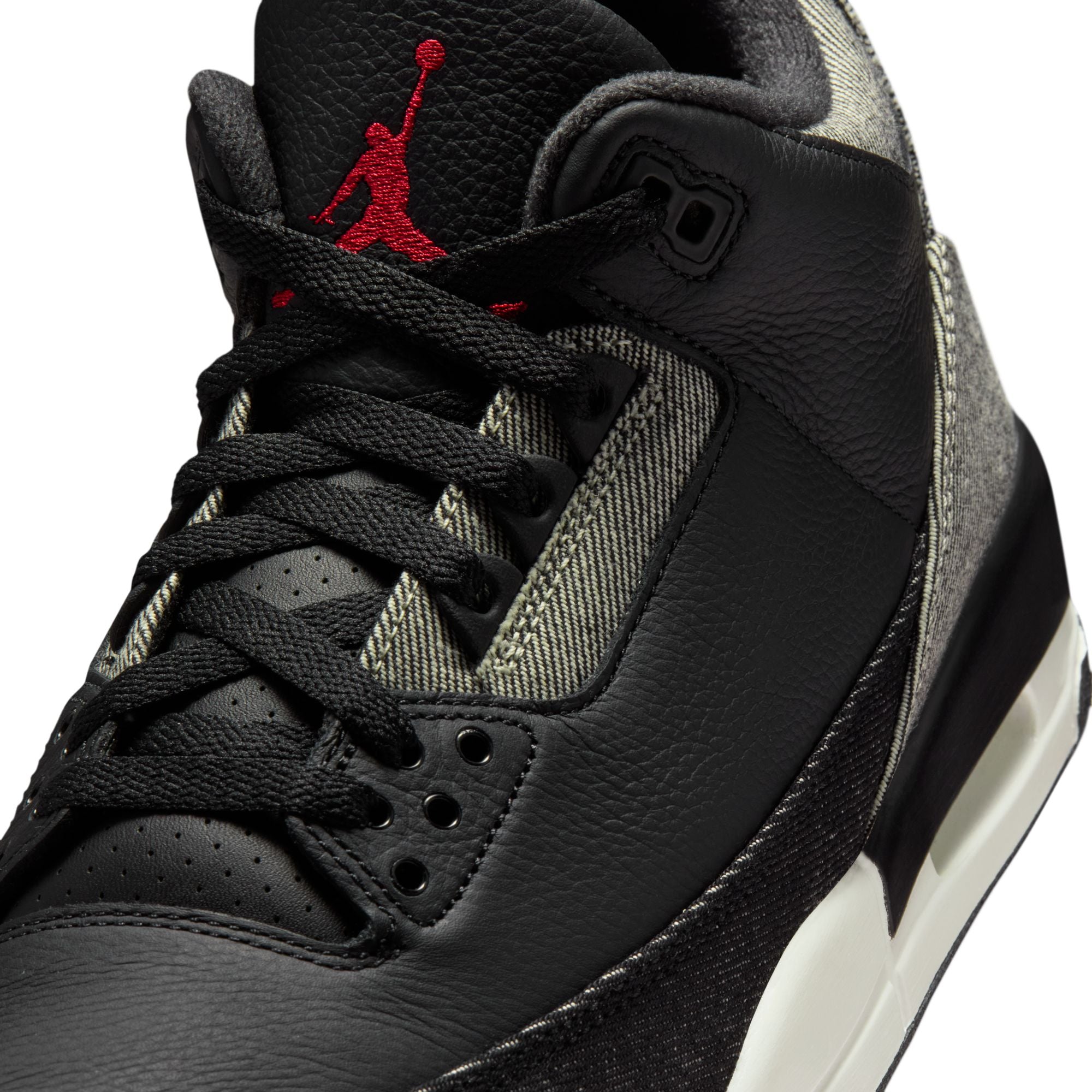 Air Jordan 3 x Levi's® 'Black/Gym Red'