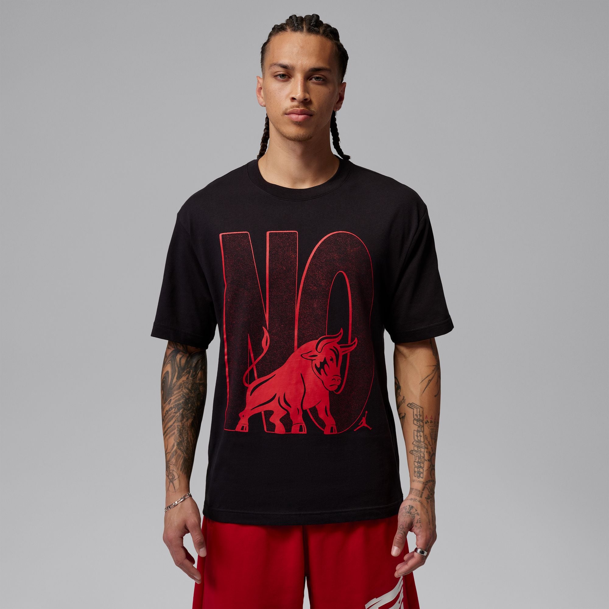 Air Jordan No Bull Brooklyn T-Shirt 'Black'