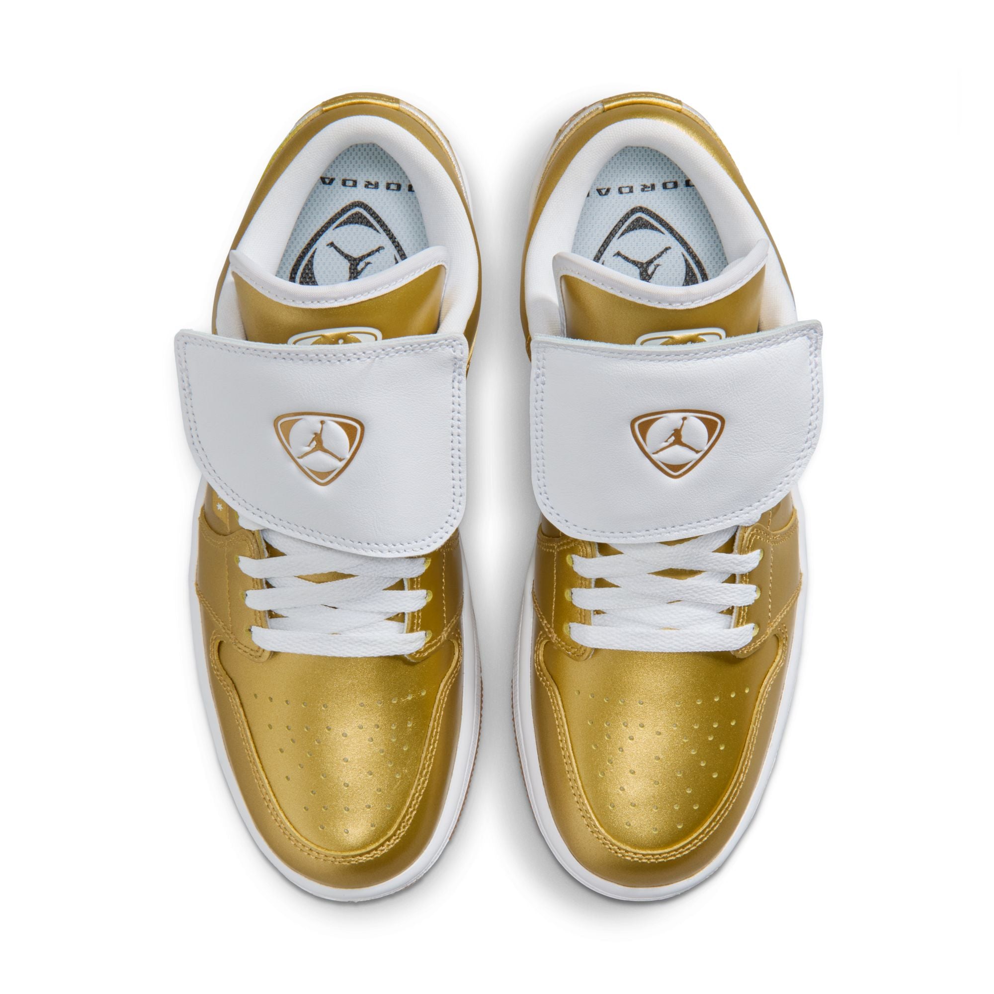 Womens Air Jordan 1 Low 'Gold'