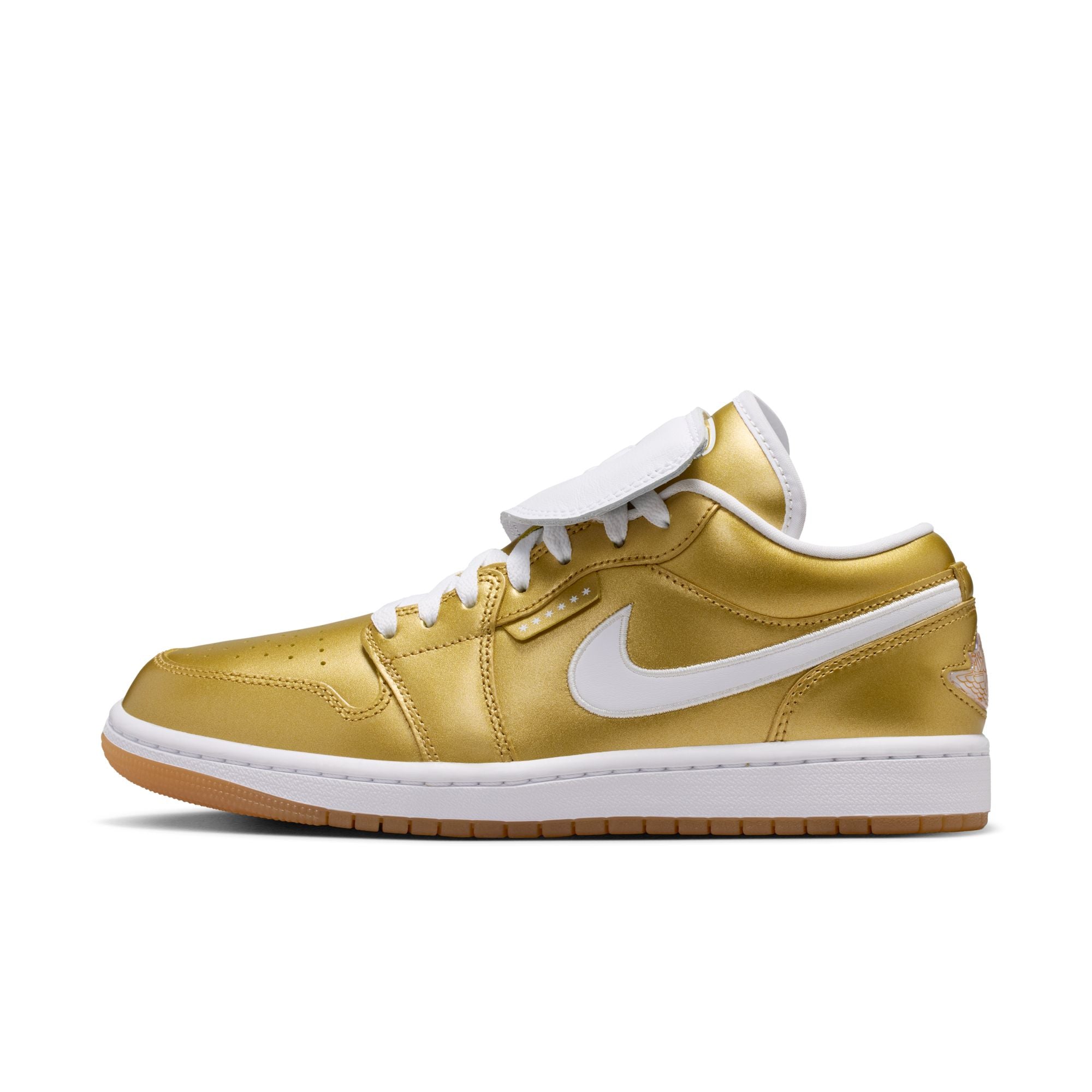 Womens Air Jordan 1 Low 'Gold'