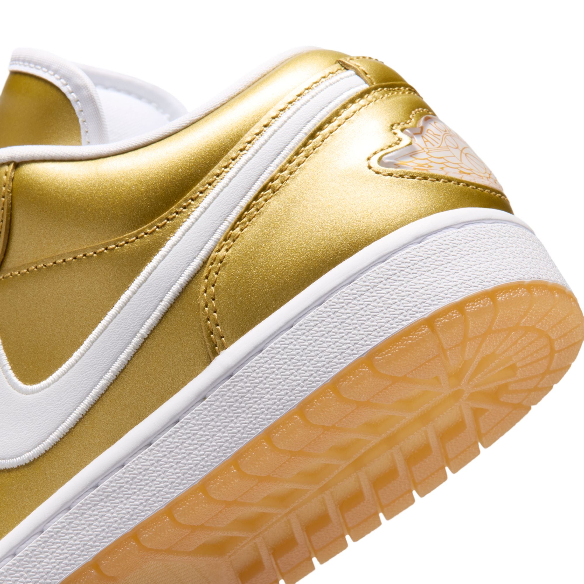 Womens Air Jordan 1 Low 'Gold'
