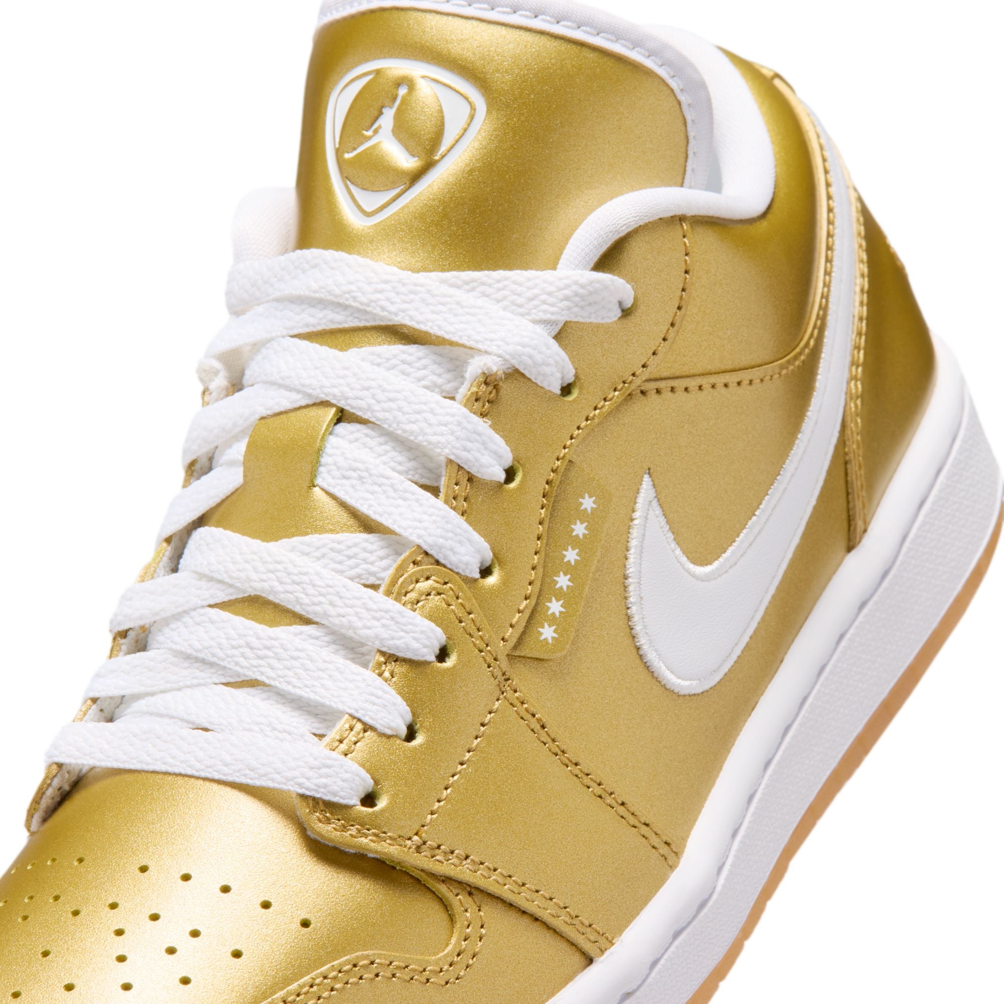 Womens Air Jordan 1 Low 'Gold'